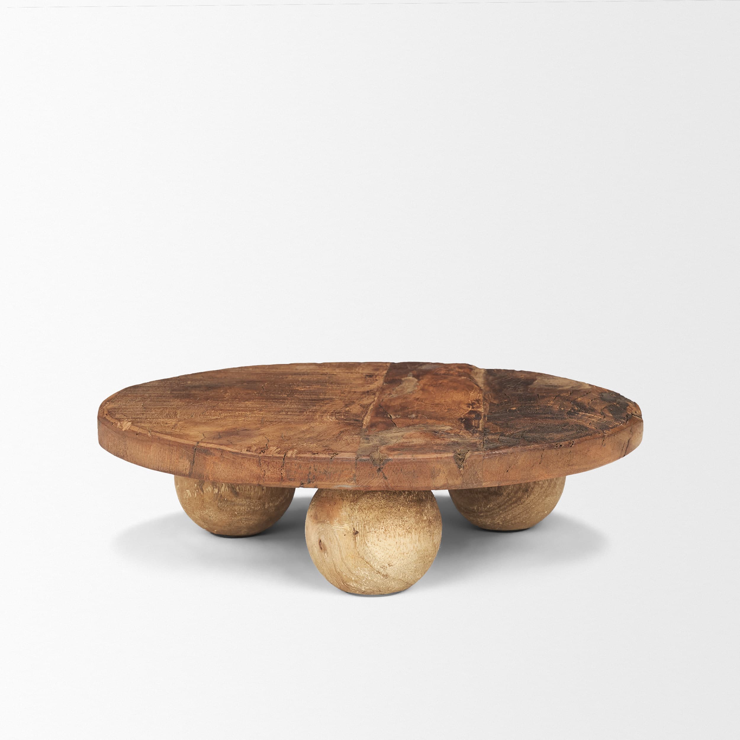 Kerra Small Solid Reclaimed Wood Tray — product photograph