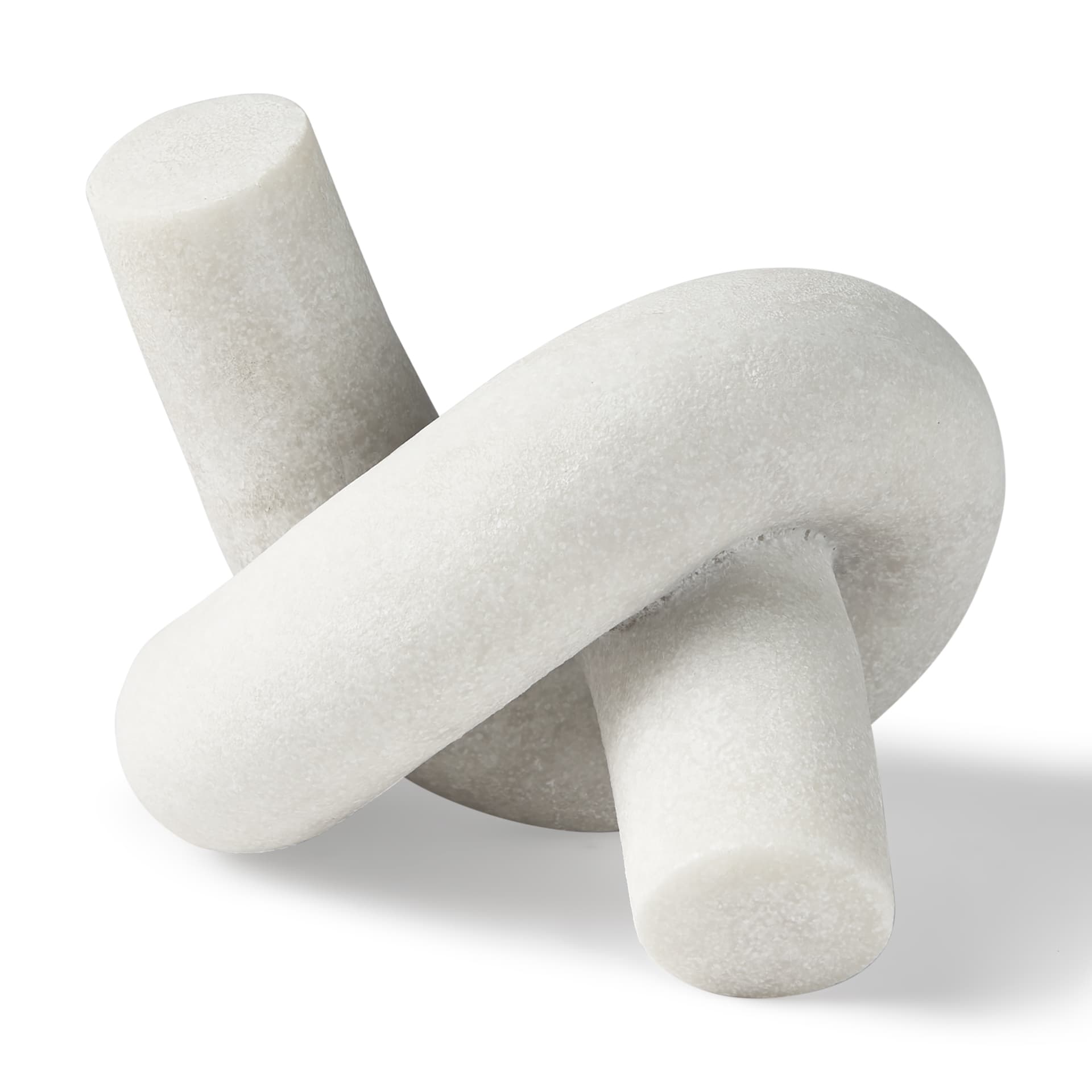 Otto Granite Resin Small Knot Sculpture Decorative Object — product photograph