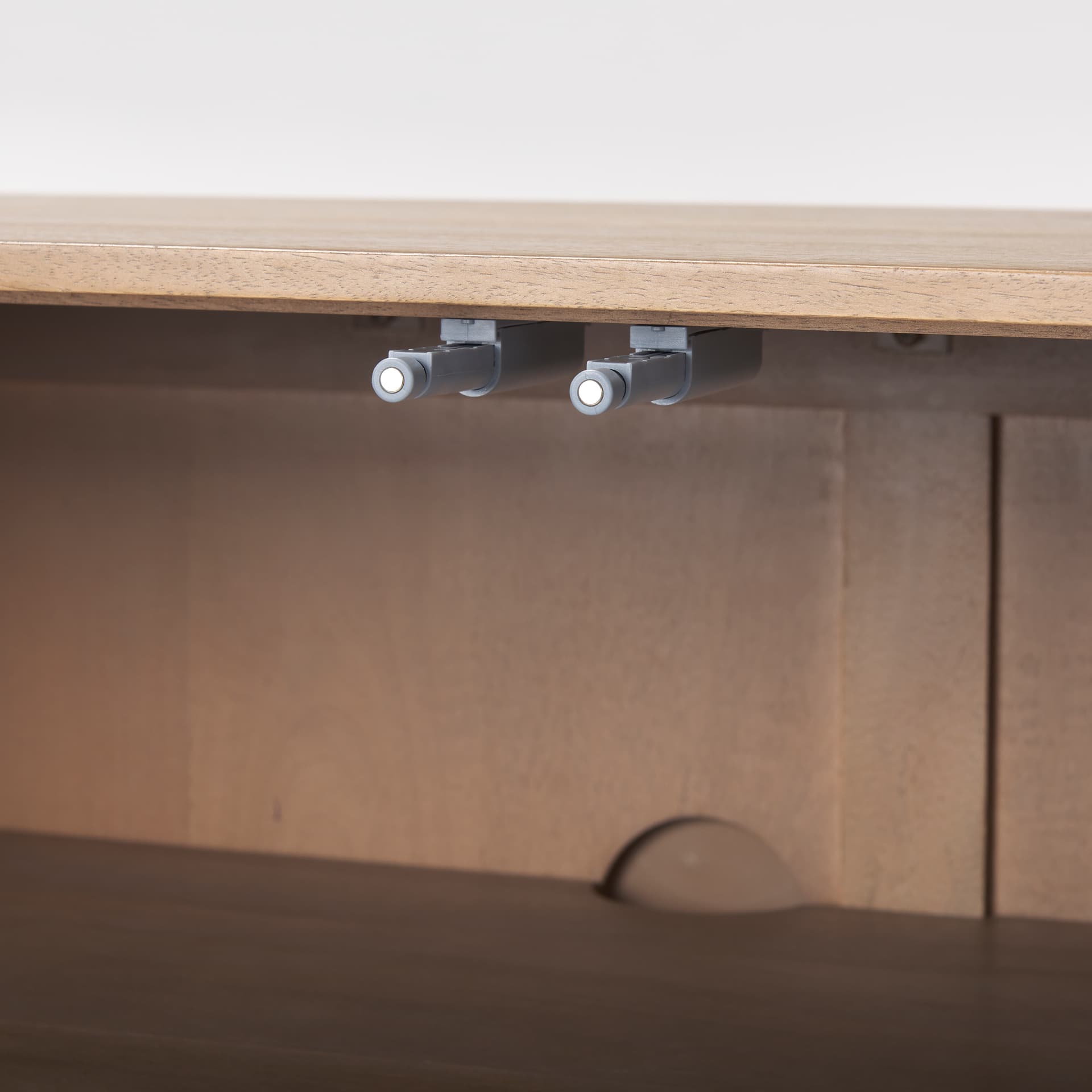 Sable 37.0L x 17.0W x 30.5H Light Brown Wood Accent Cabinet — product photograph