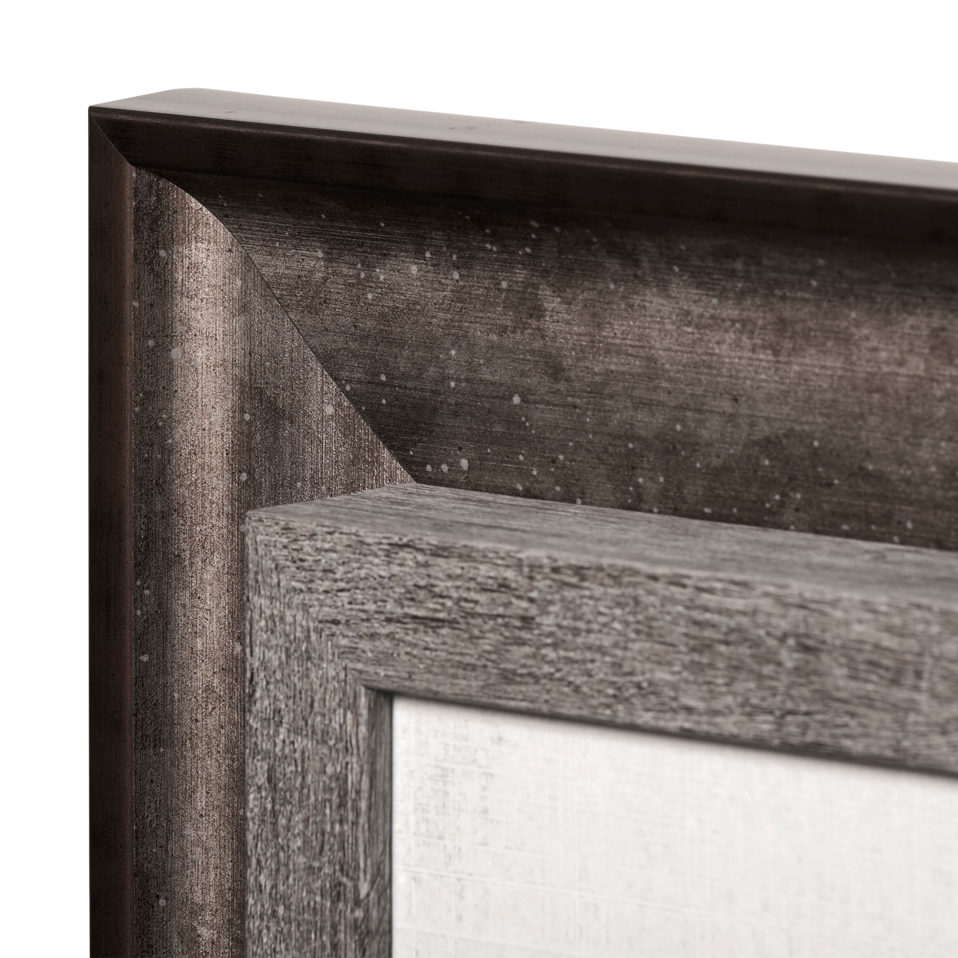Casual Shade II by Samuel Dixon a Hand Embellished Textured Framed Art Print Matted under Glass — product photograph