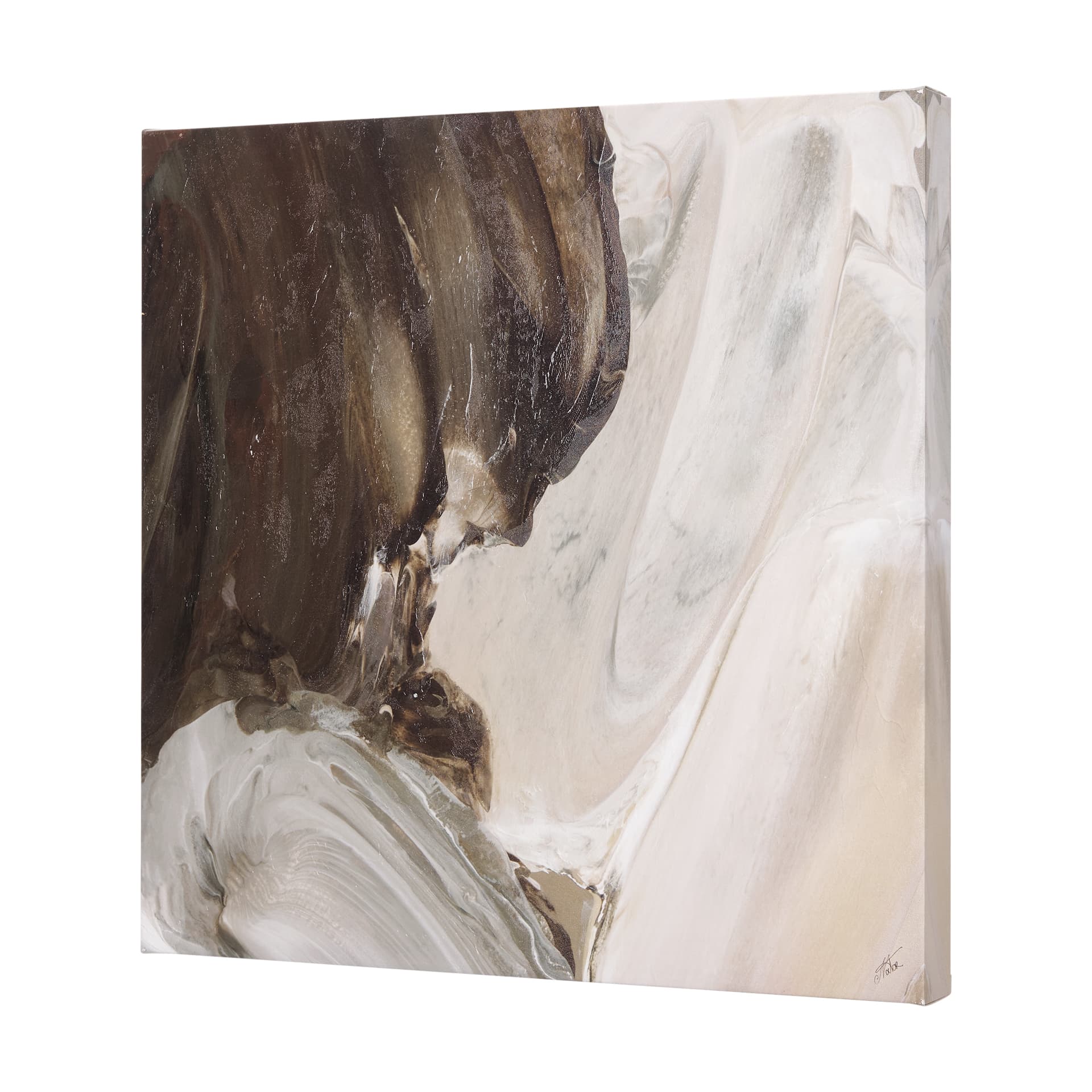 Harmonic I by Mercana Studio a Hand Embellished Textured Canvas — product photograph