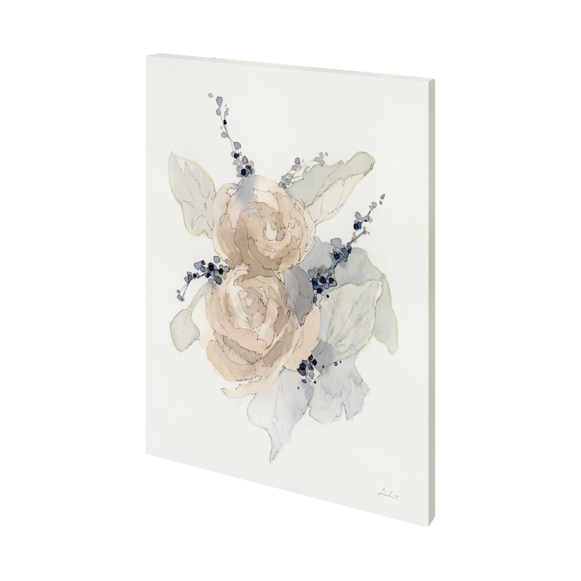 Together I by Mercana Studio a Hand Embellished Textured Canvas — product photograph