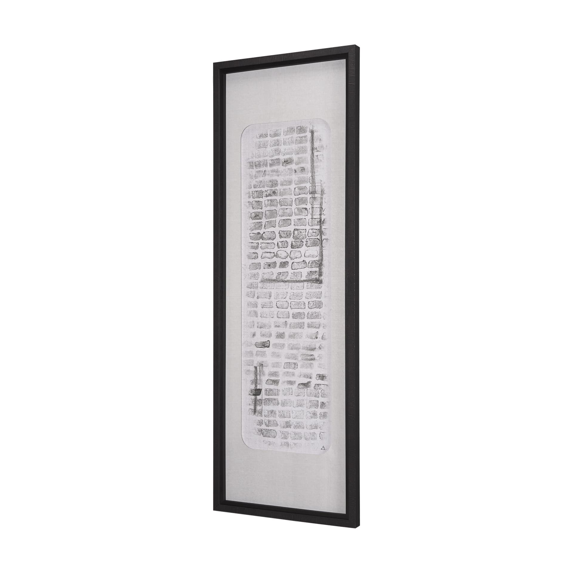 Cipher II by Mercana Studio a Hand Embellished Framed Art Print Matted under Glass — product photograph
