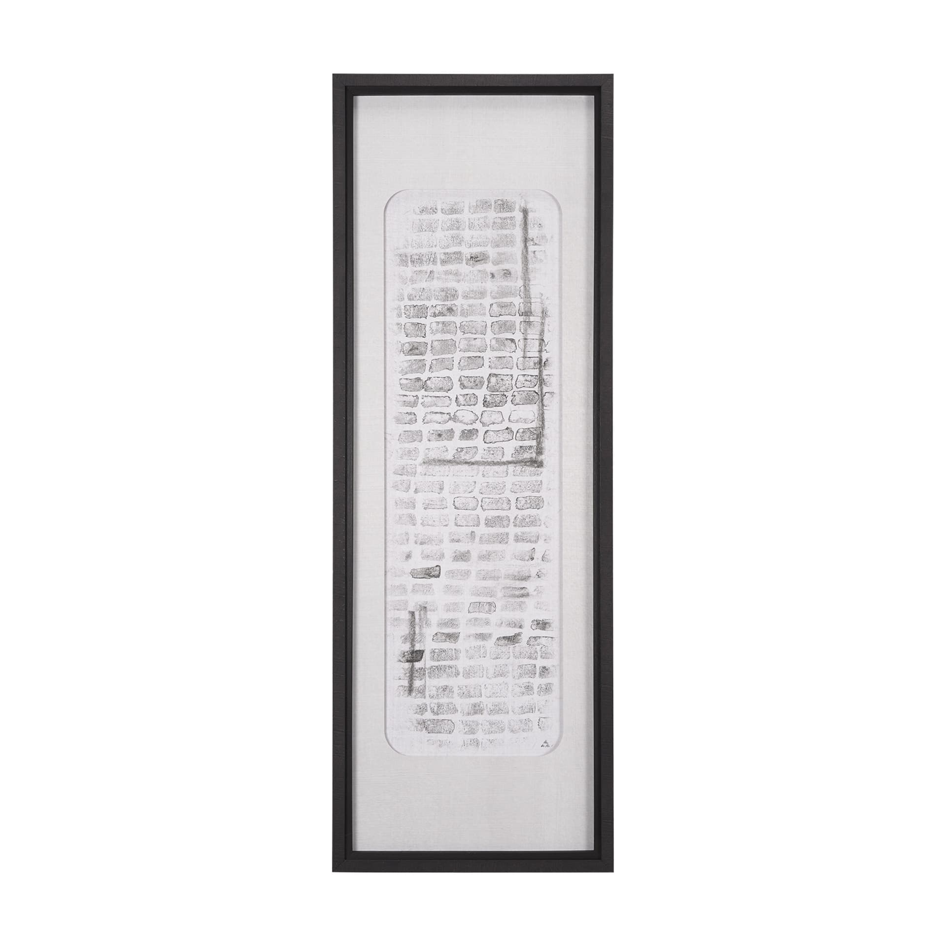 Cipher II by Mercana Studio a Hand Embellished Framed Art Print Matted under Glass — product photograph