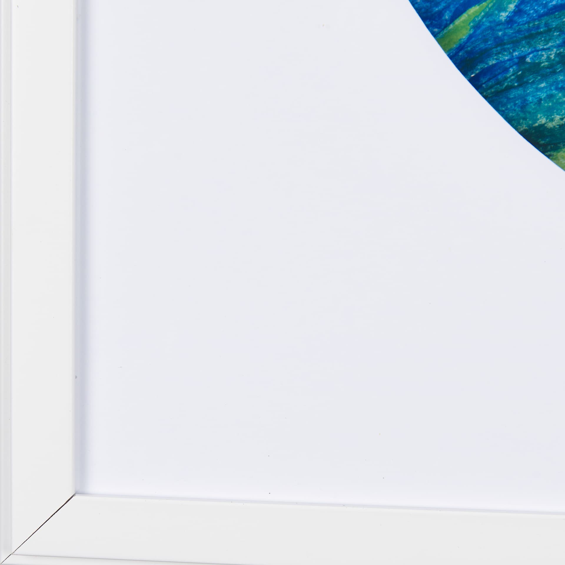 Numbers IV by Mercana Studio a Hand Embellished Textured Framed Art Print Matted under Glass — product photograph