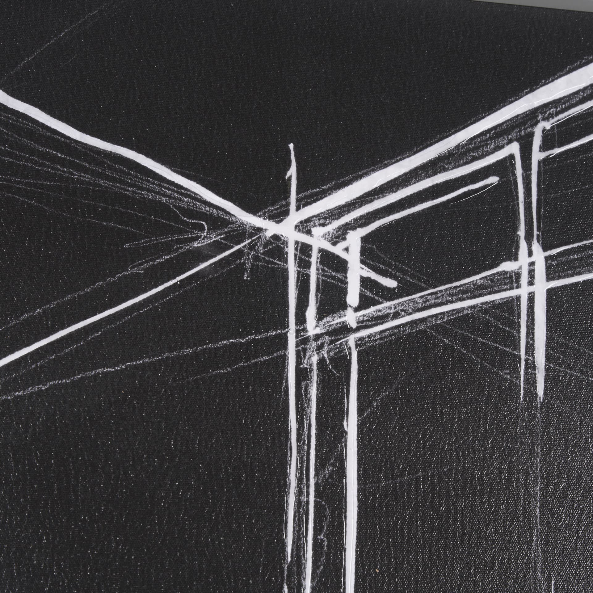 Interior Sketch V by Mercana Studio a Hand Embellished Framed Art Print — product photograph