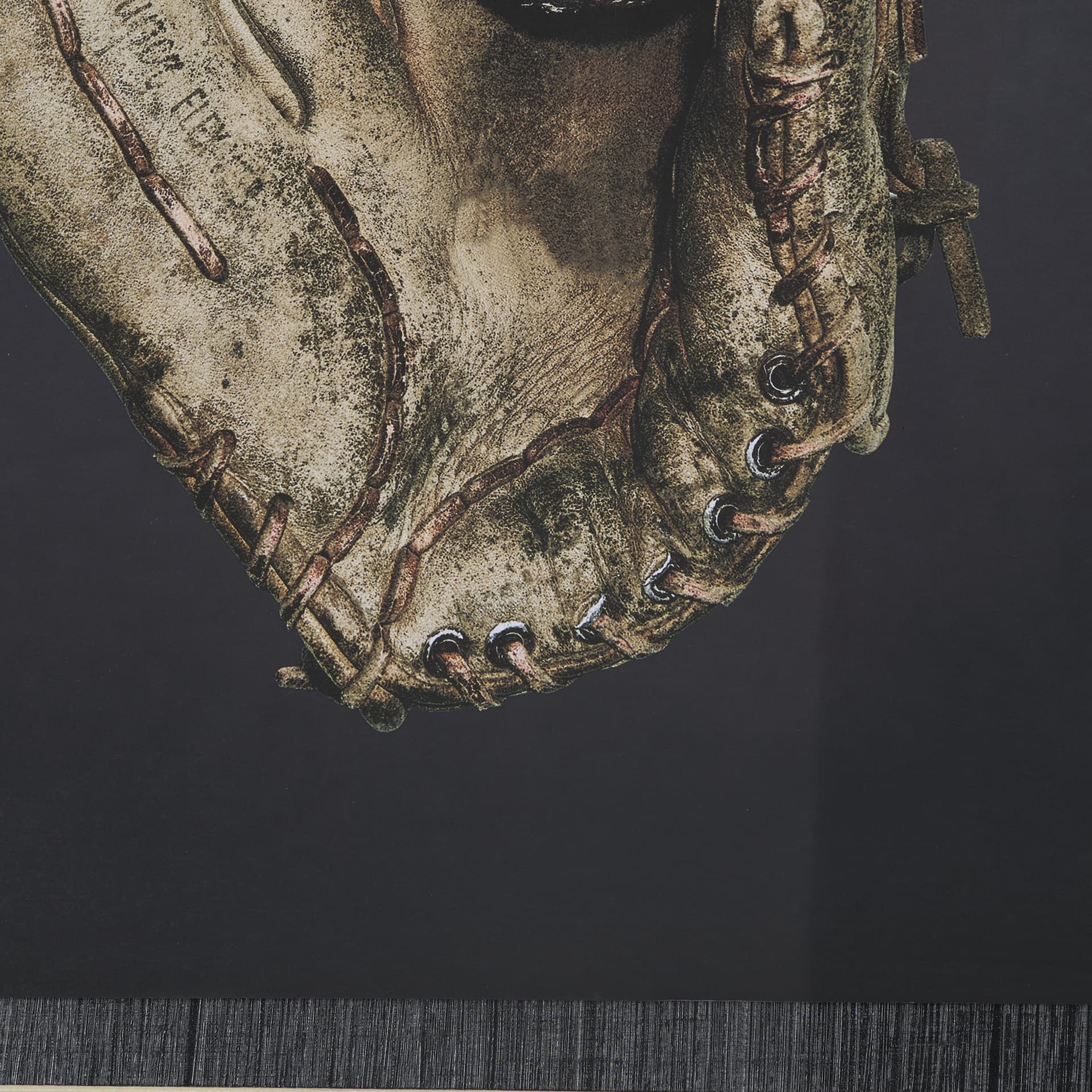 Double Play V by Mercana Studio Textured Framed Art Print Matted under Glass — product photograph