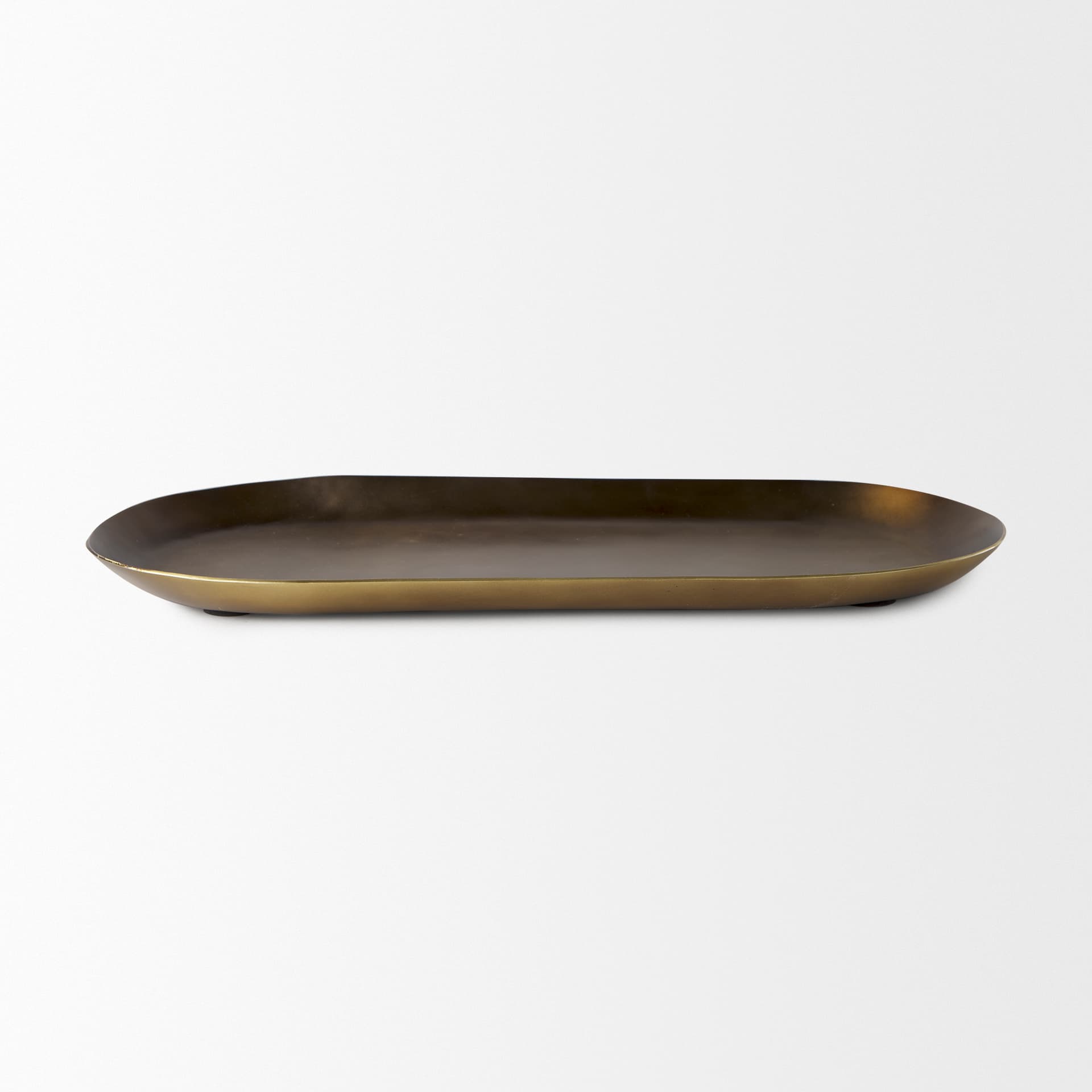 Payson 18.0L x 8.5W x 0.8H Aluminum Candle Tray — product photograph