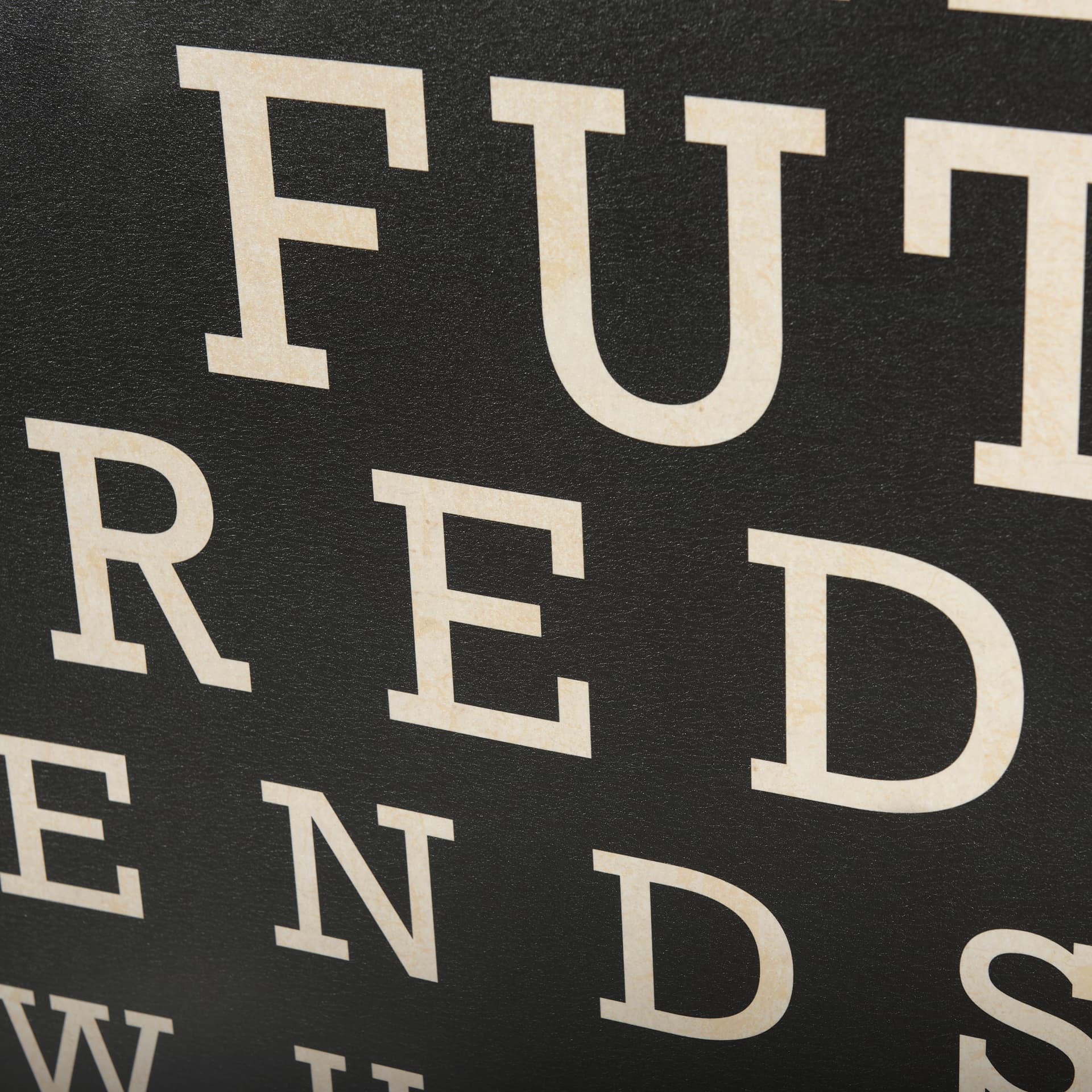The Future by Mercana Studio a Hand Embelished Textured Framed Art Photograph Matted under Glass — product photograph