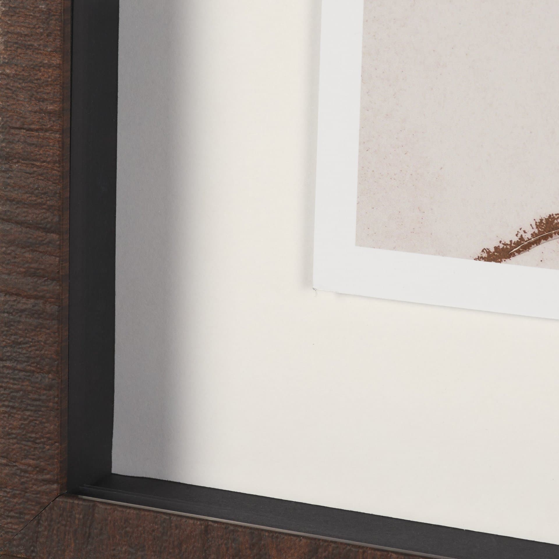 Bow Ties by Mercana Studio Hand-Embellished Framed Artwork Matted under Glass — product photograph