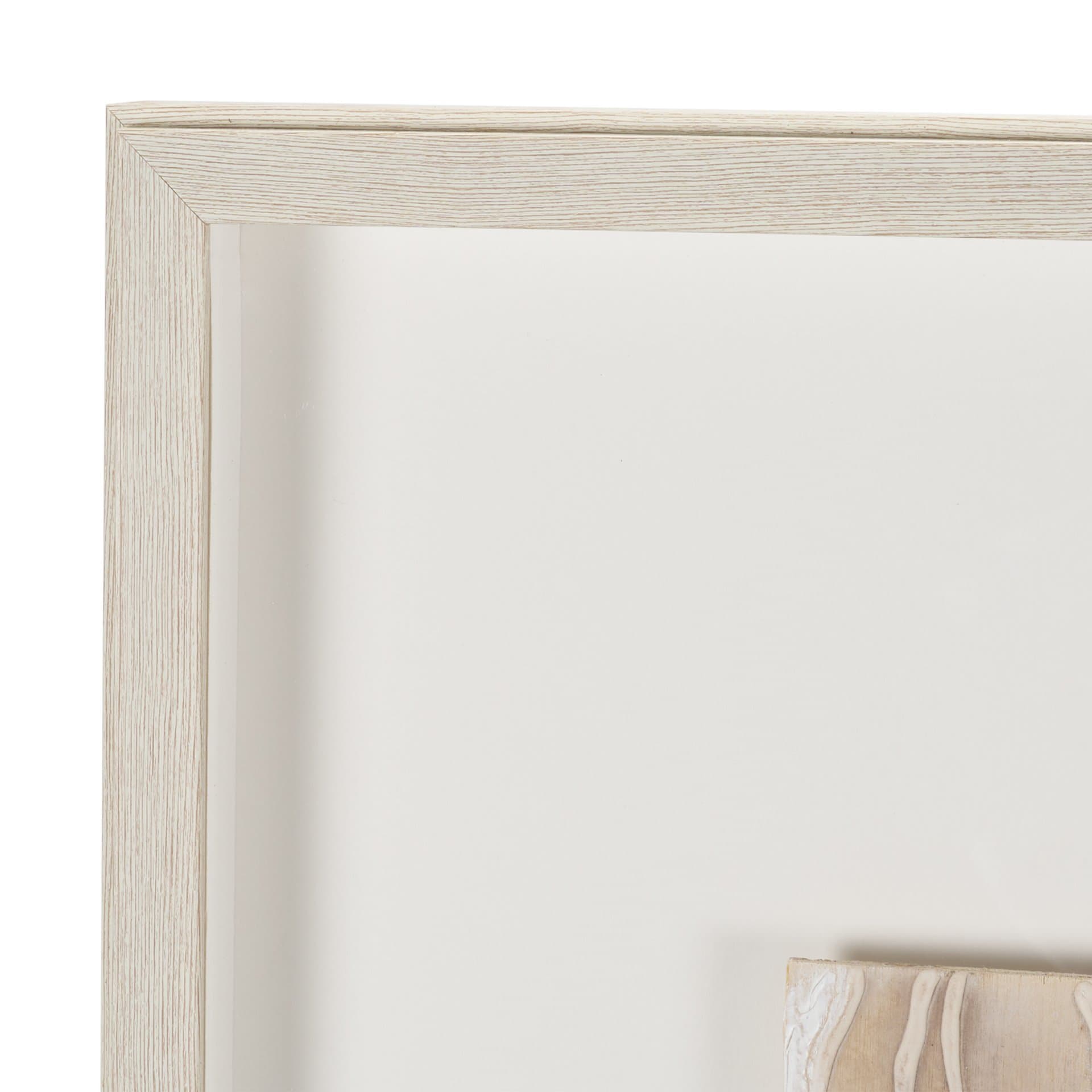Coastal Topography by Mercana Studio Handmade Original Framed Artwork Matted under Glass — product photograph