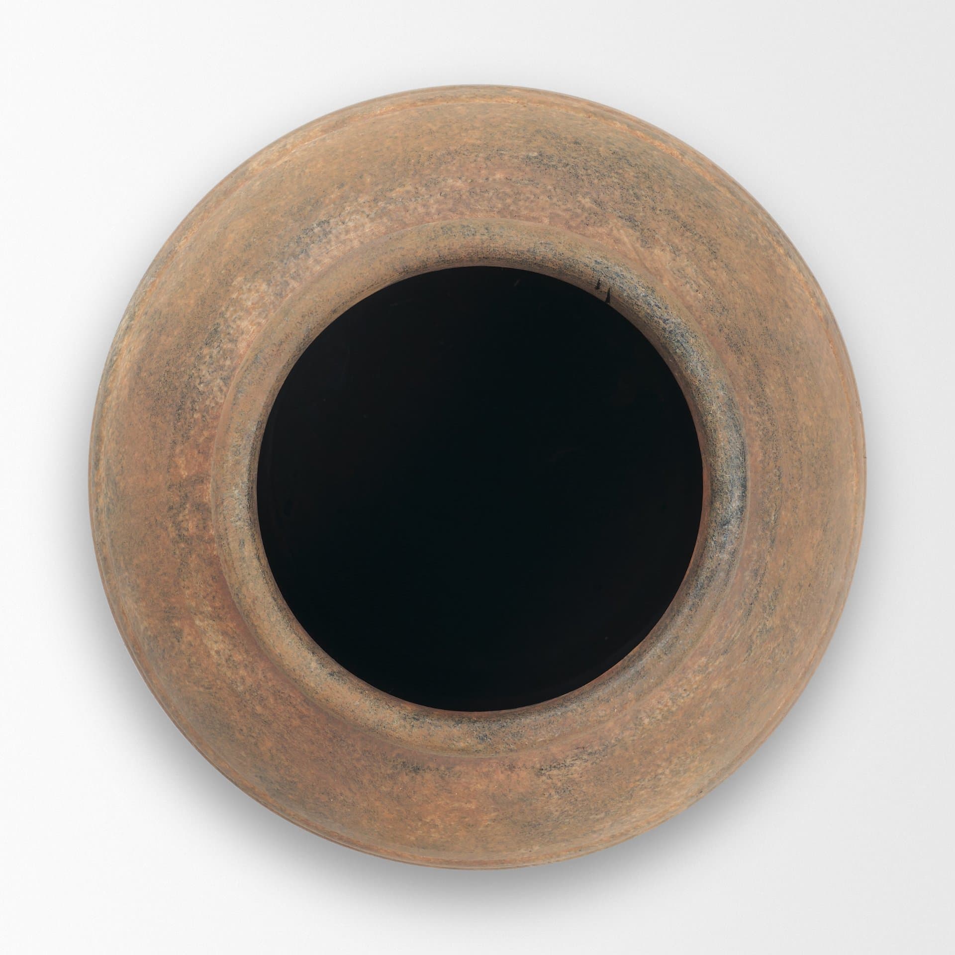 Cotto 8.7H Weathered Round Terracotta Vase — product photograph