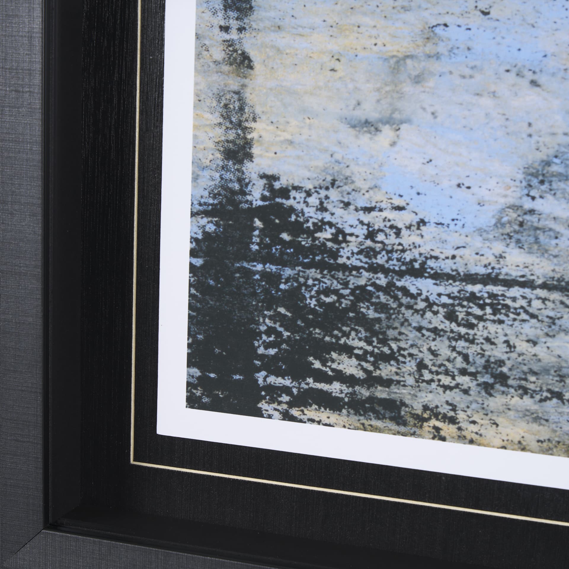 City Vibe II by Mercana Studio a Hand Embellished Textured Framed Art Print Matted under Glass — product photograph