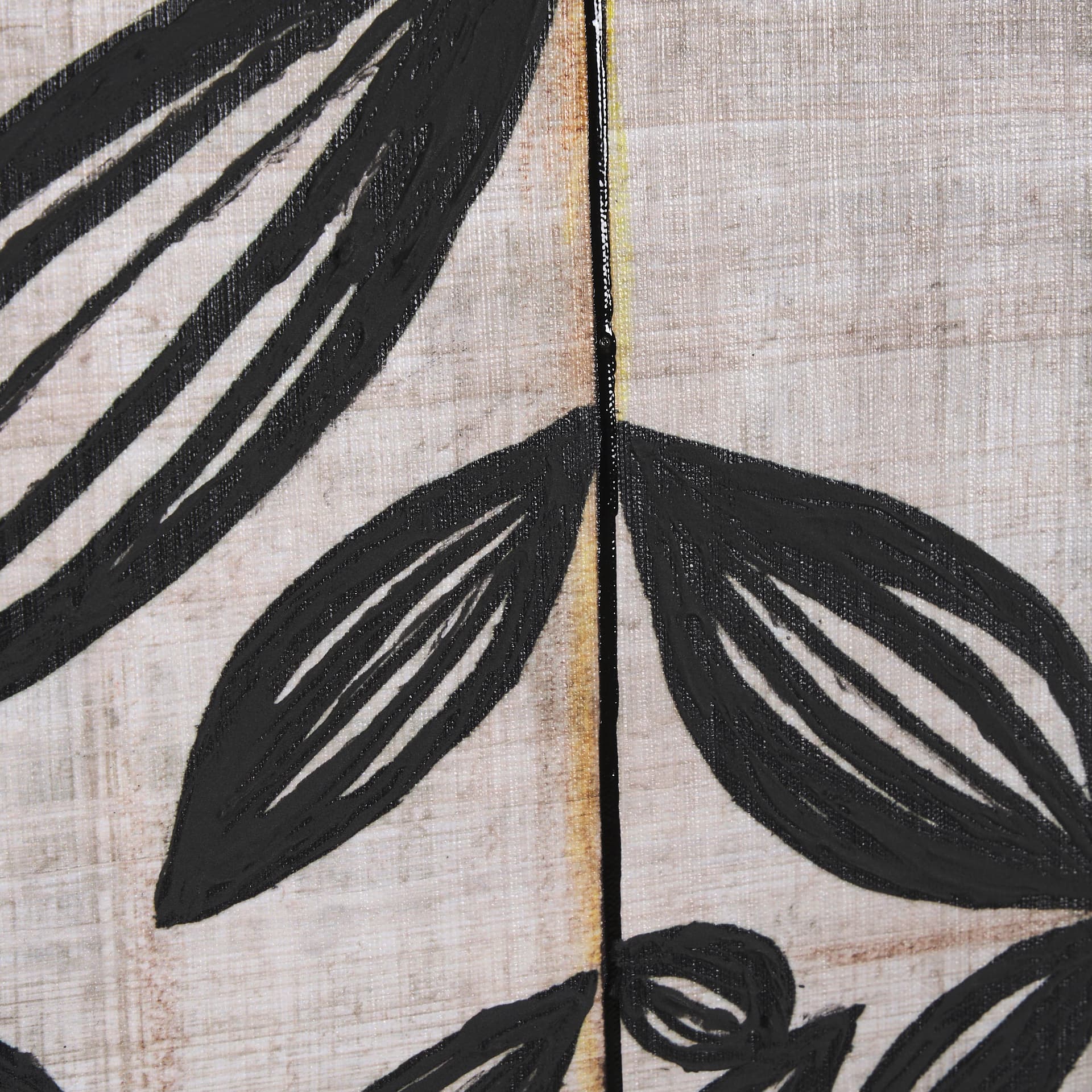 Papyrus Foliage I by Mercana Studio a Hand Embellished Textured Framed Art Print — product photograph