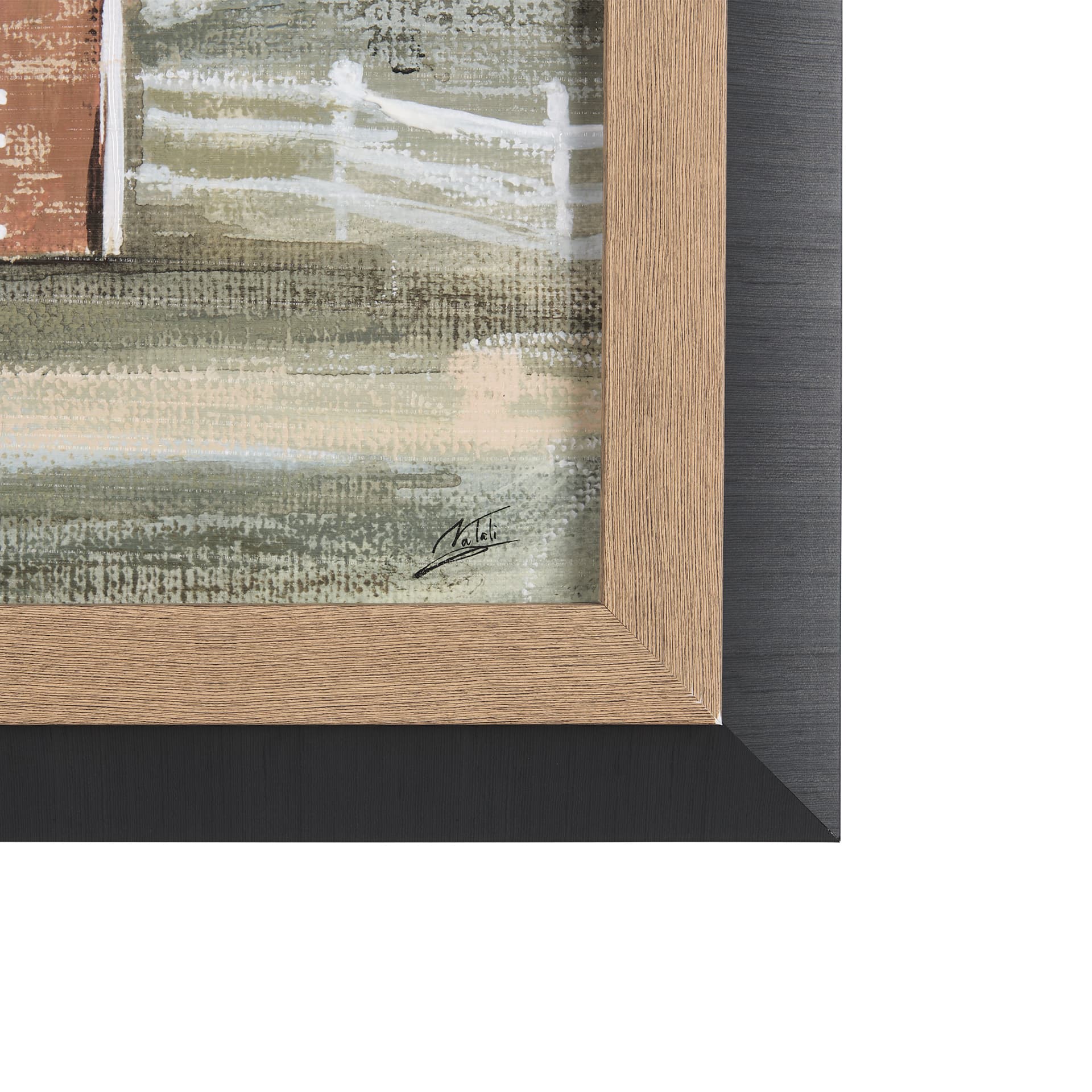 Old Barn IV by Mercana Studio a Hand Embellished Textured Framed Art Print — product photograph