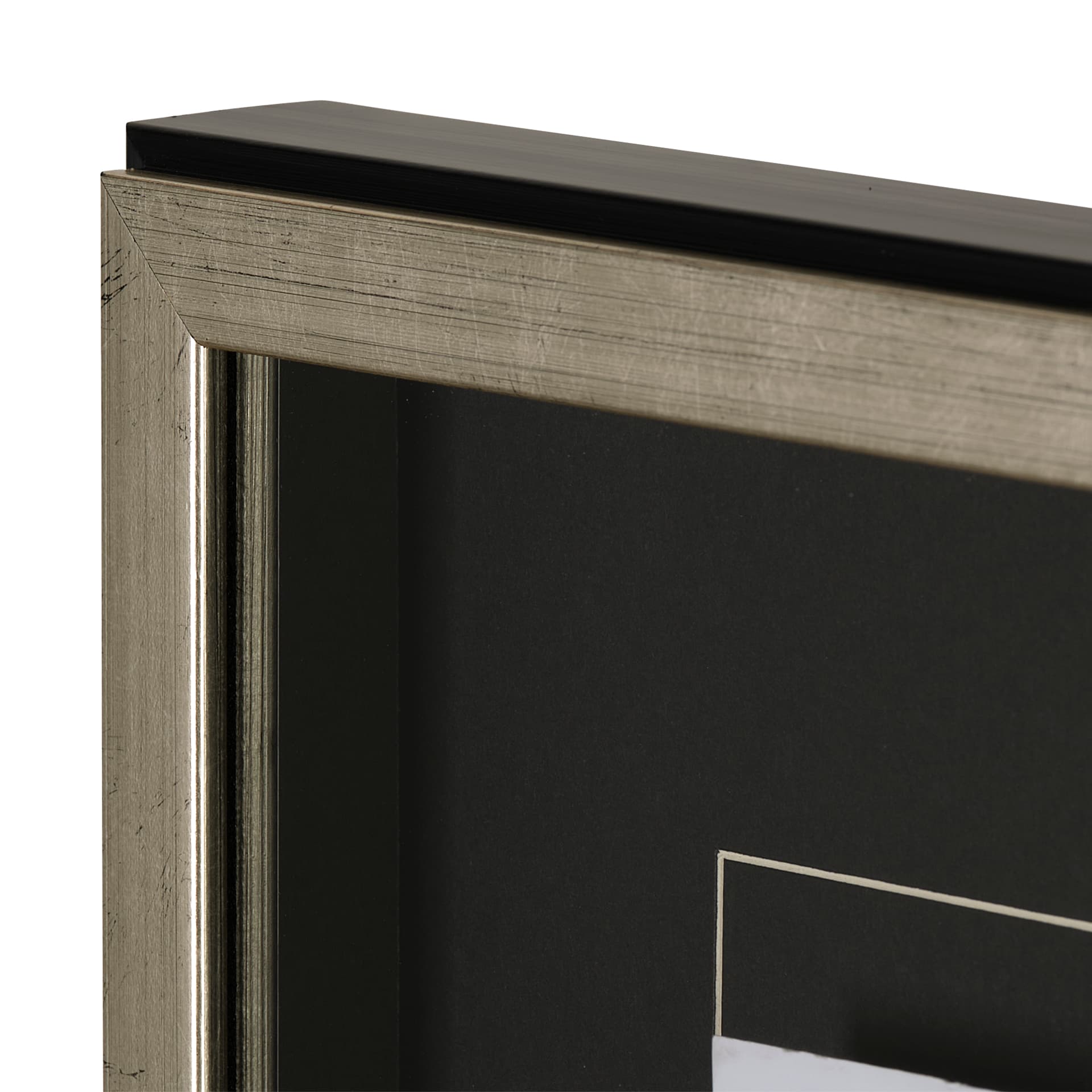 Wine Celler Crop v2 by Avery Tillmon a Hand Embellished Textured Framed Art Print Matted under Glass — product photograph