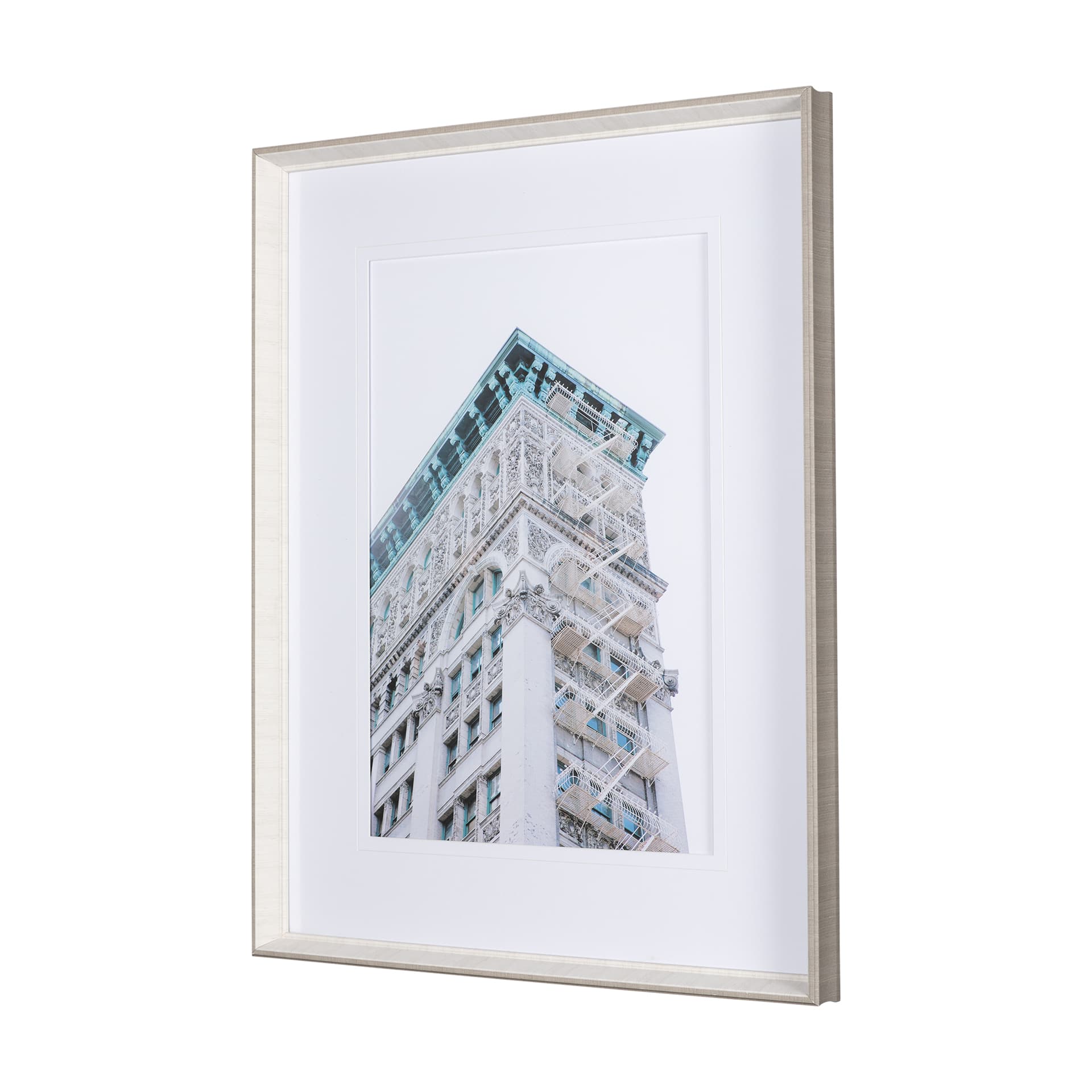 An Ornate Touch by Mercana Studio a Hand Embellished Textured Framed Art Photo Matted under Glass — product photograph