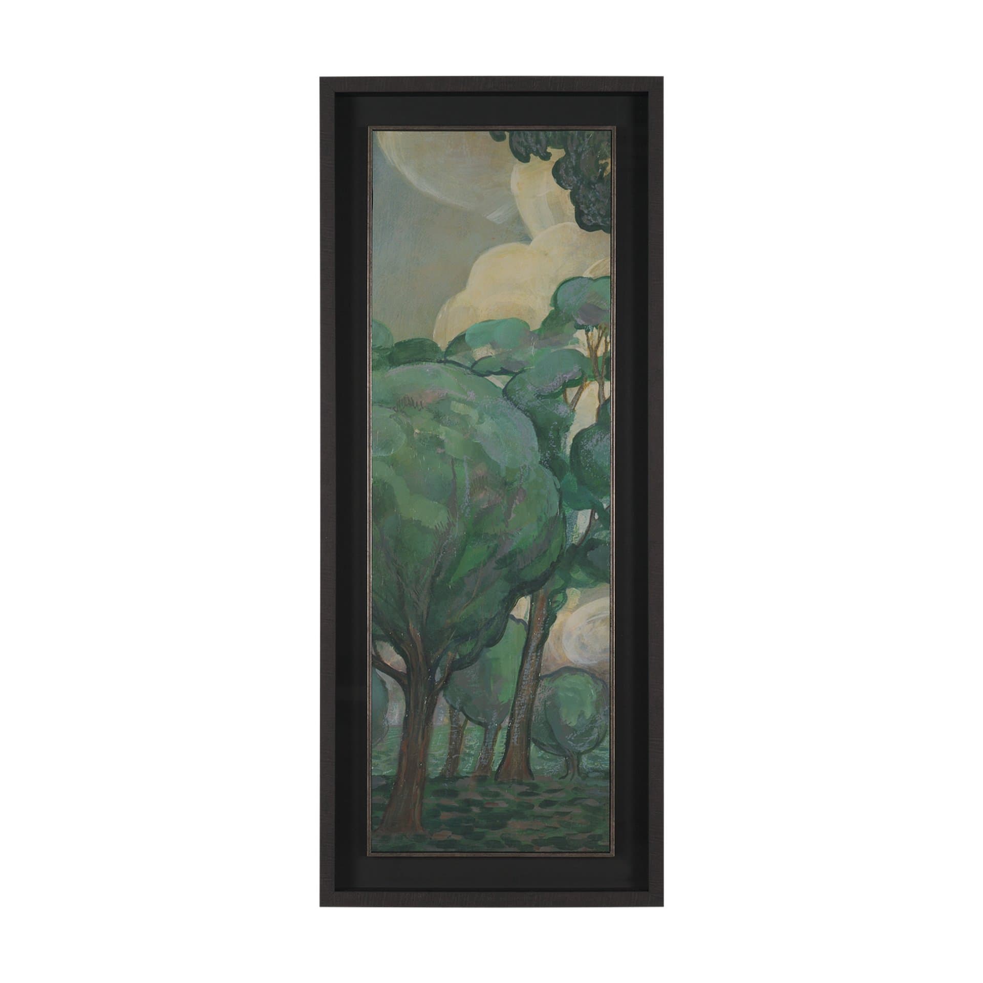 Majestic Garden I by Mercana Studio a Hand Embellished Framed Art Print under Glass — product photograph