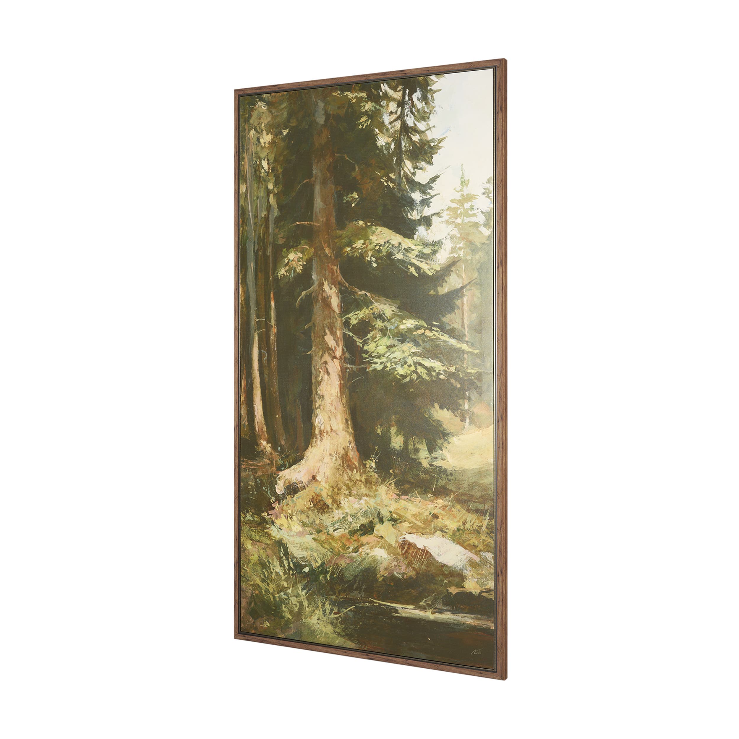 Heart of the Forest I by Mercana Studio Hand-Embellished Textured Framed Canvas Artwork — product photograph
