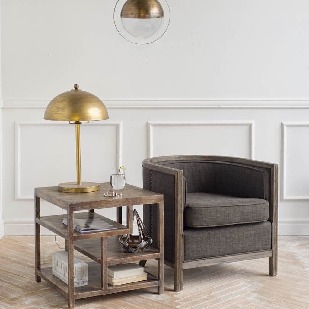 Leighton I 15x20 Gold Toned Metal Spherical Pendant Light — product photograph