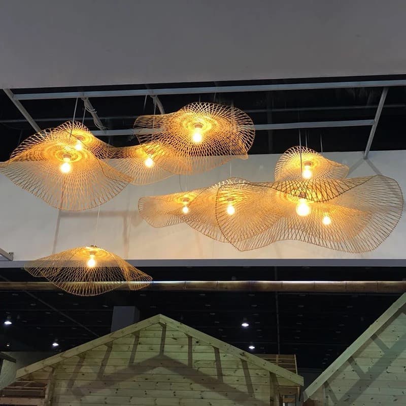 Strawhat Pendant Light — product photograph