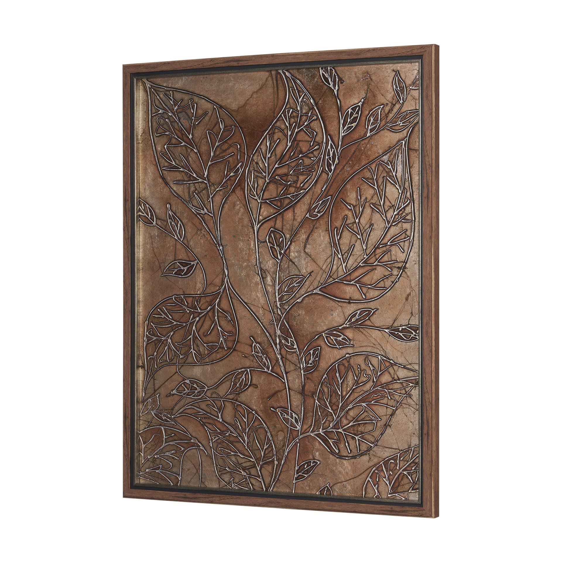Bronze Beauty II by Studio M a handmade Original Framed 3D Textured Artwork — product photograph