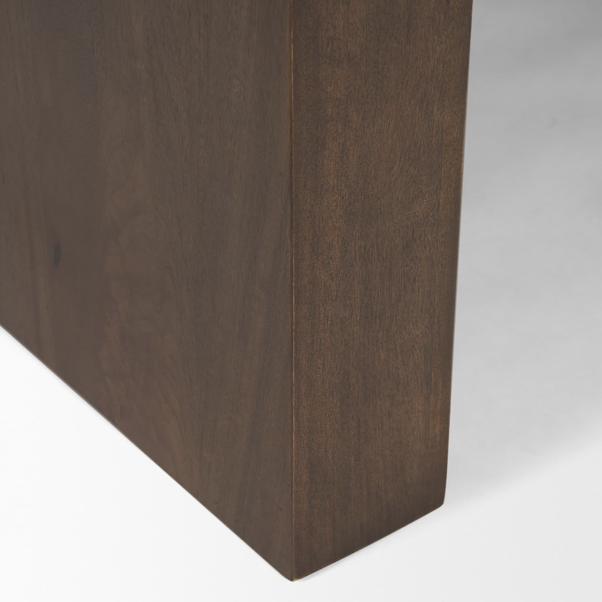 Wesson Dark Brown Wooden Rectangular Coffee Table — product photograph