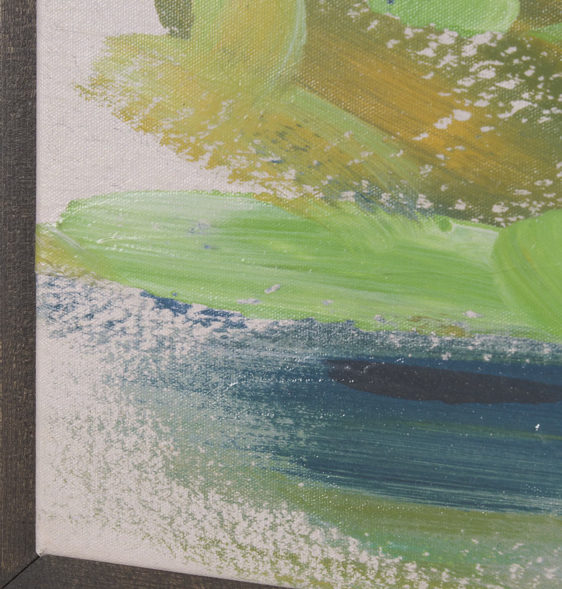 Vibrant View III by Mercana Studio a Hand Embellished Textured Canvas — product photograph
