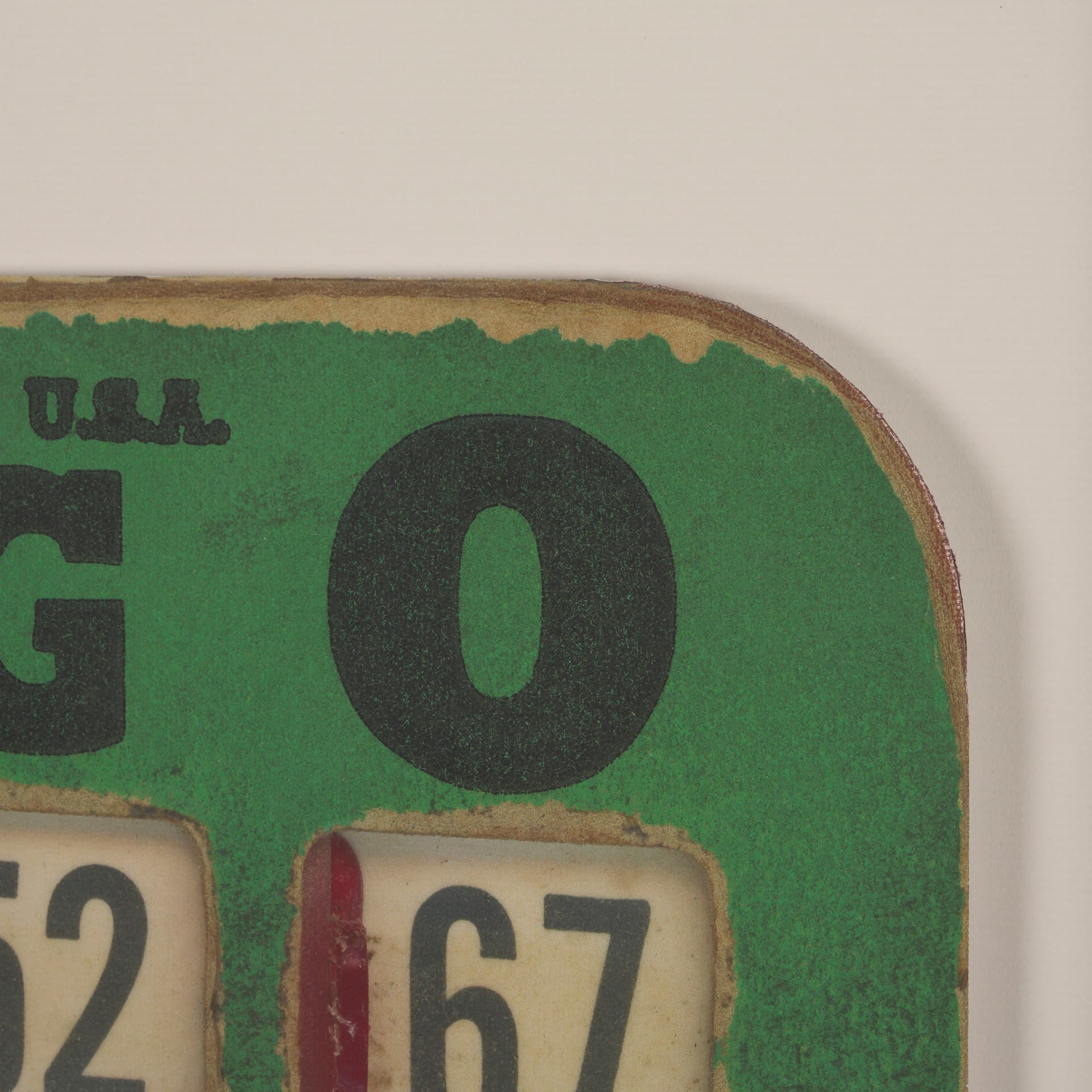 Chasing Numbers III by Zap Studio a Framed Art Print Matted under Glass — product photograph