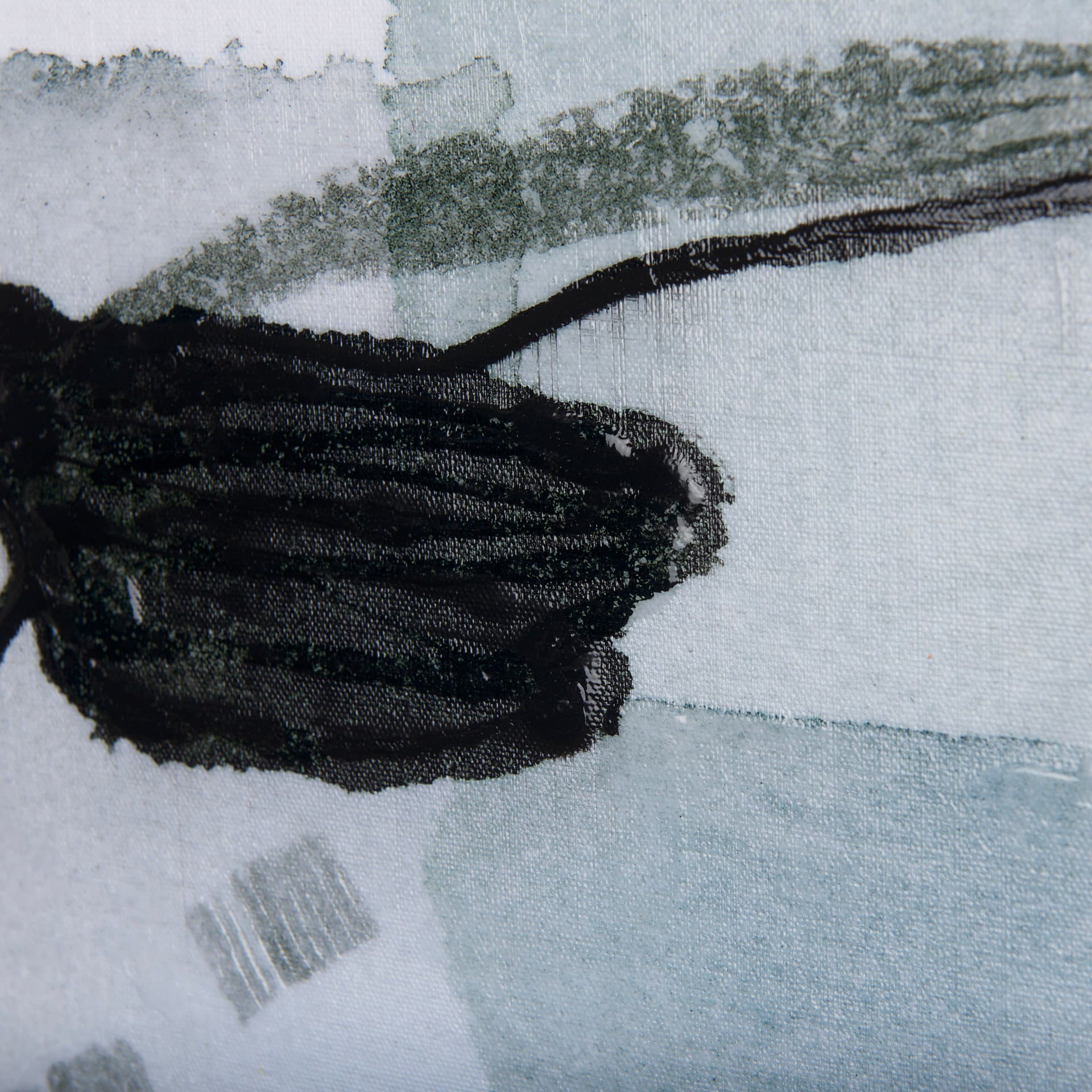 A Cloudy Afternoon II by Mercana Studio a Hand Embellished Textured Canvas — product photograph
