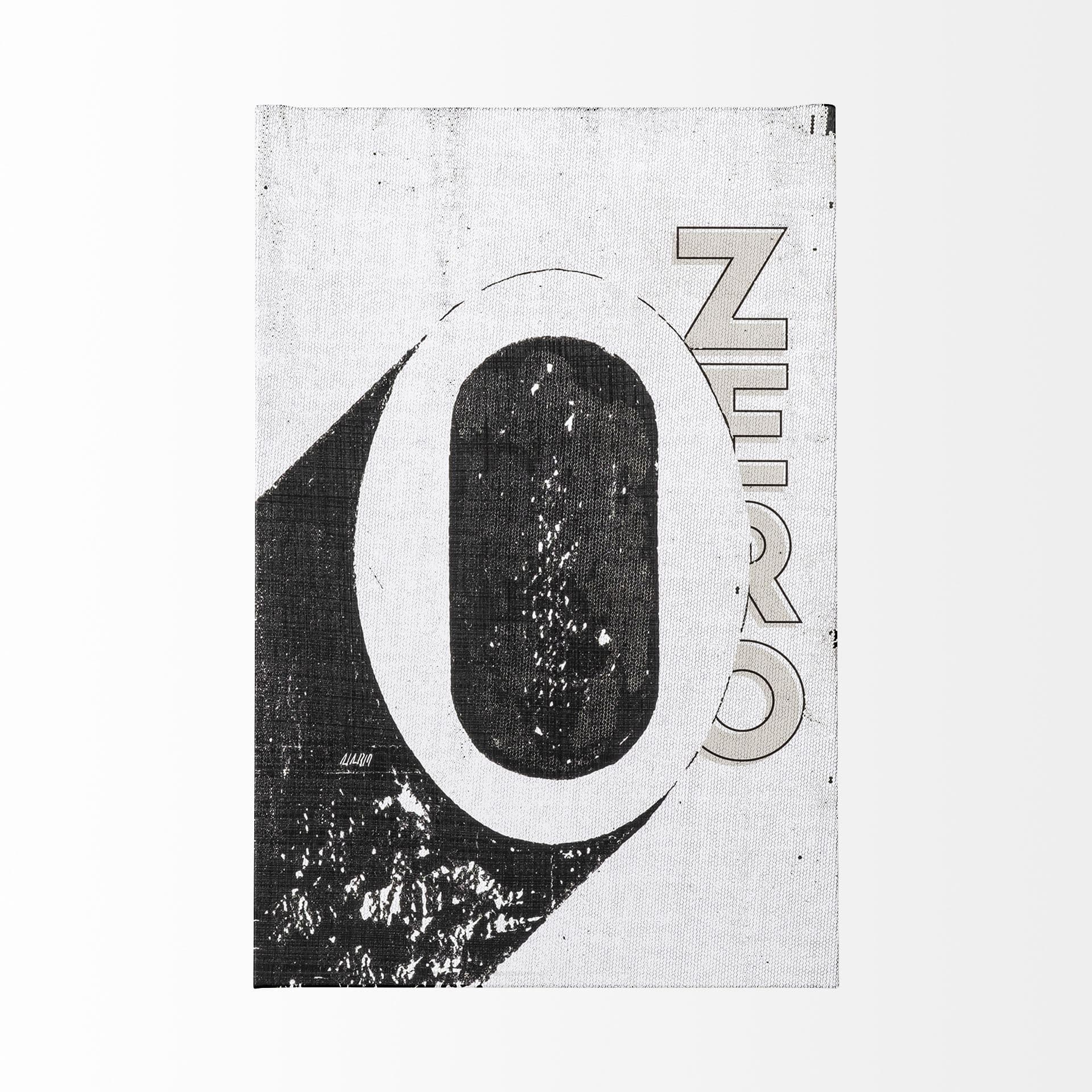 Value Collector 0 by Alarm a Hand Embellished Textured Canvas — product photograph