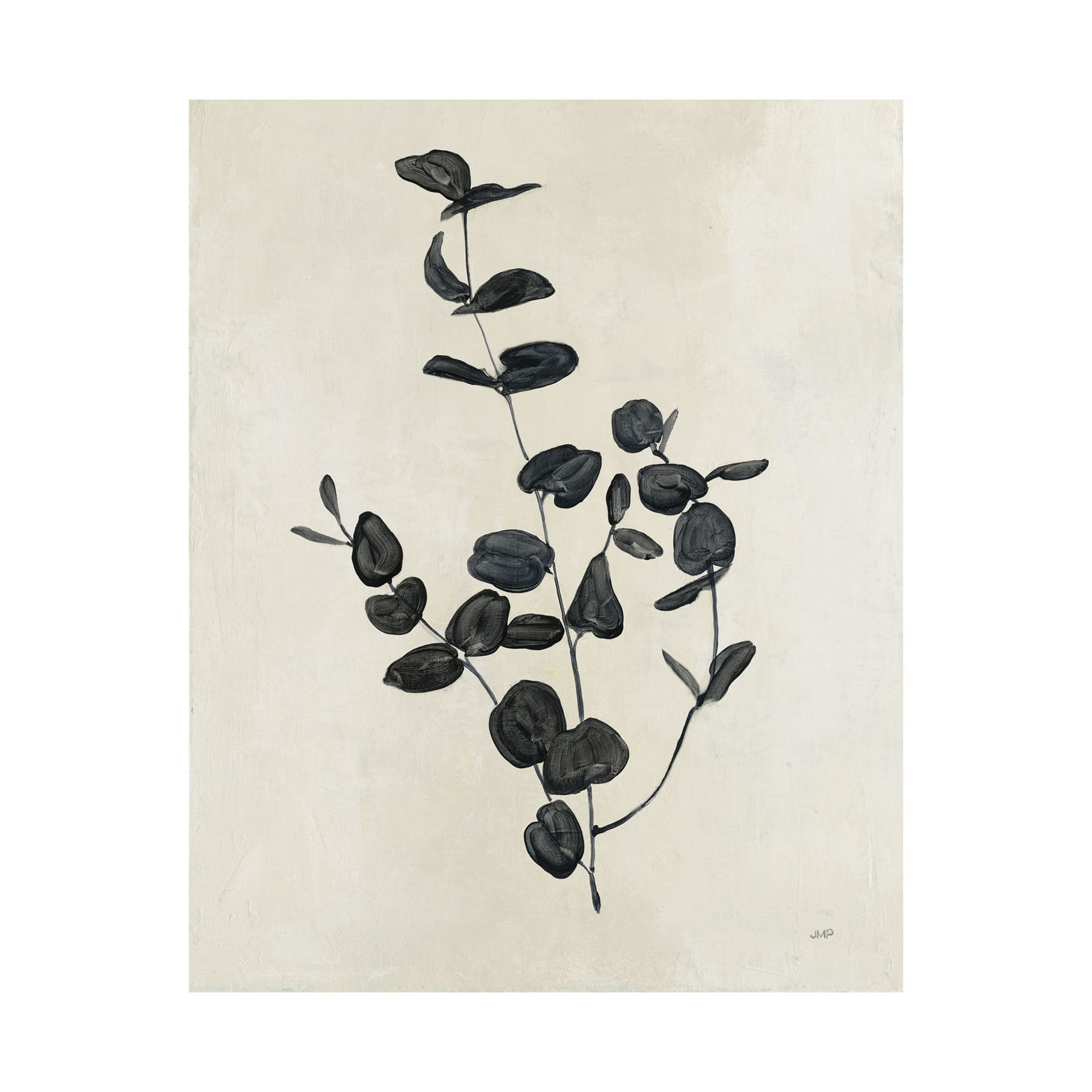 Botanical Study II by Julia Purinton a Hand Embellished Textured Canvas — product photograph