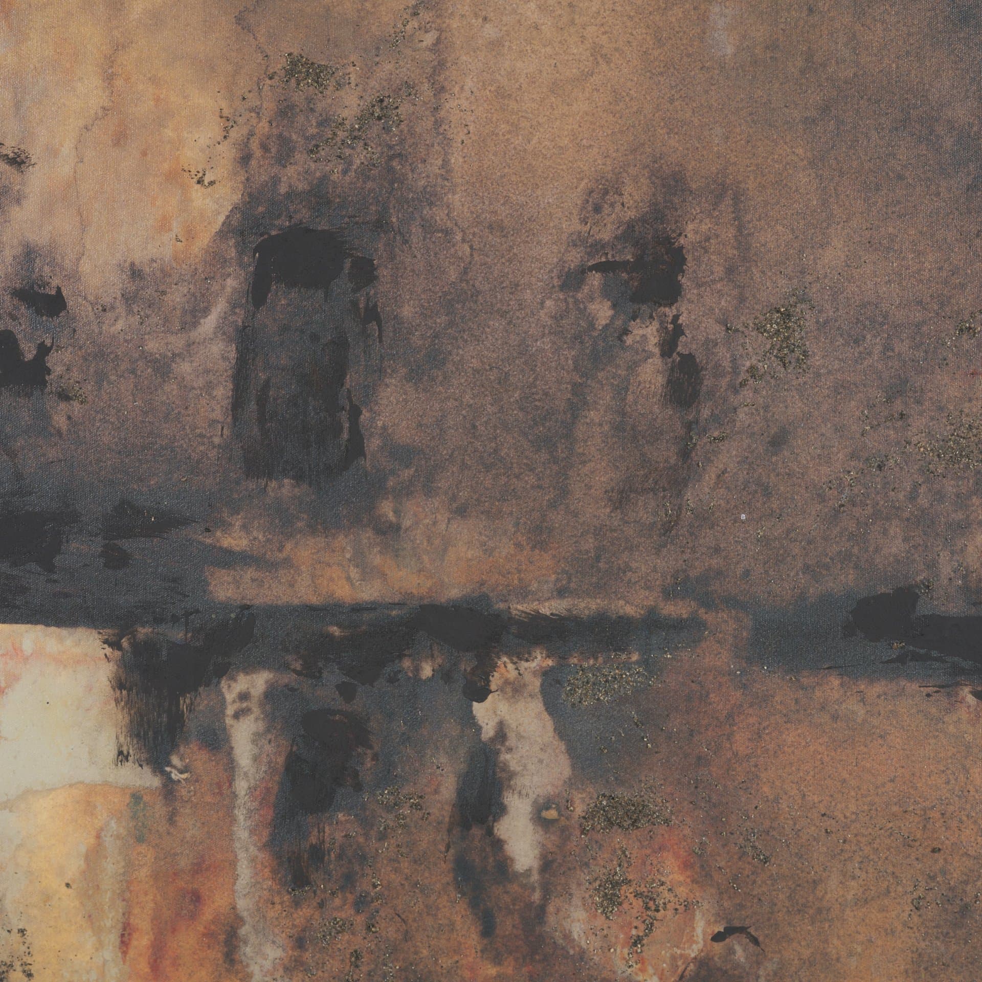 Give or Take by Ira Havuka Hand-Embellished Textured Framed Canvas Artwork — product photograph