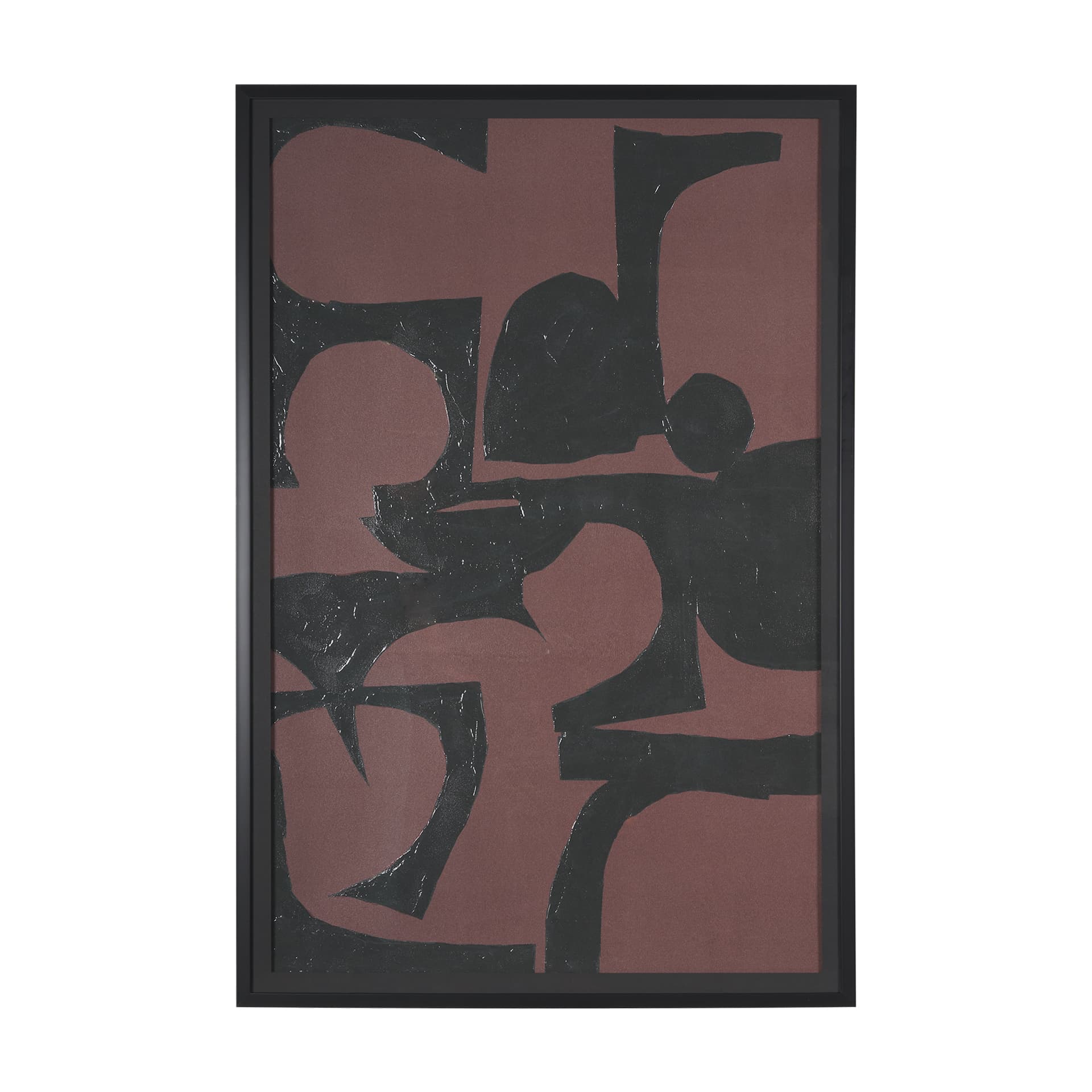 Tempelhof by Mercana Studio a Hand Embellished Textured Framed Art Print Matted under Glass — product photograph