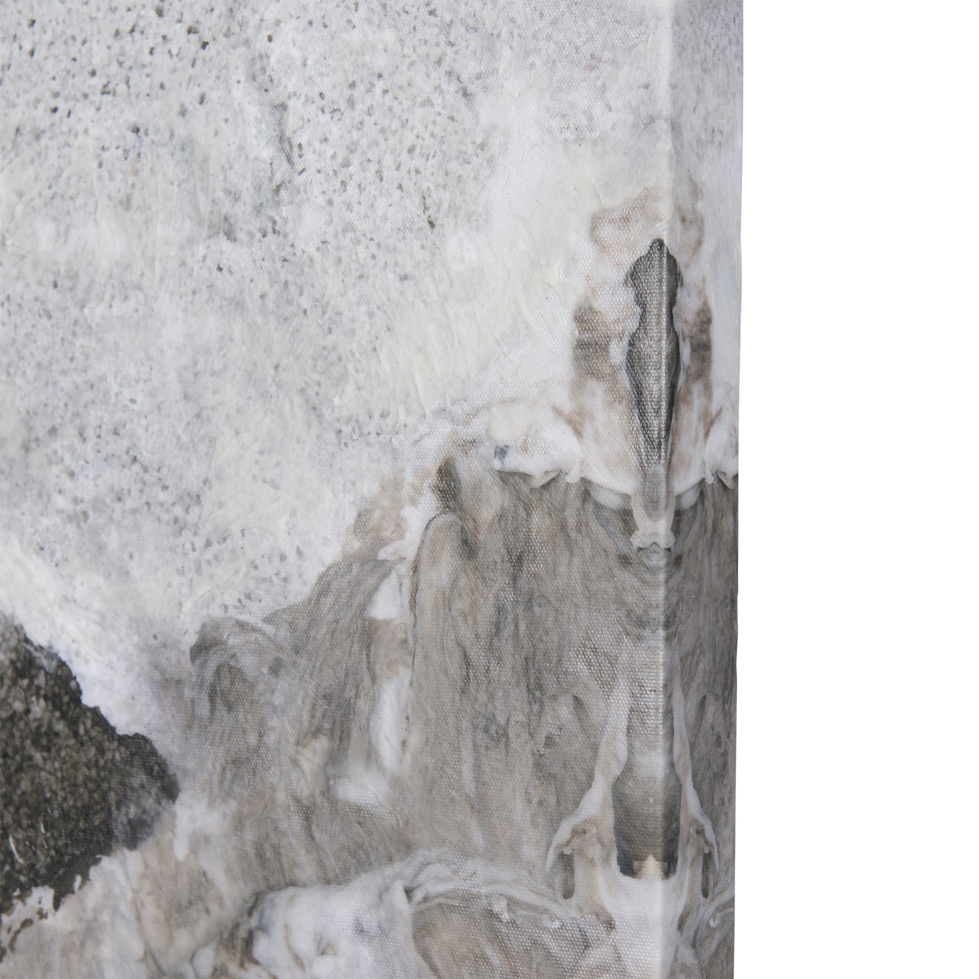 Mudslide II by Mercana Studio a Hand Embellished Textured Canvas — product photograph