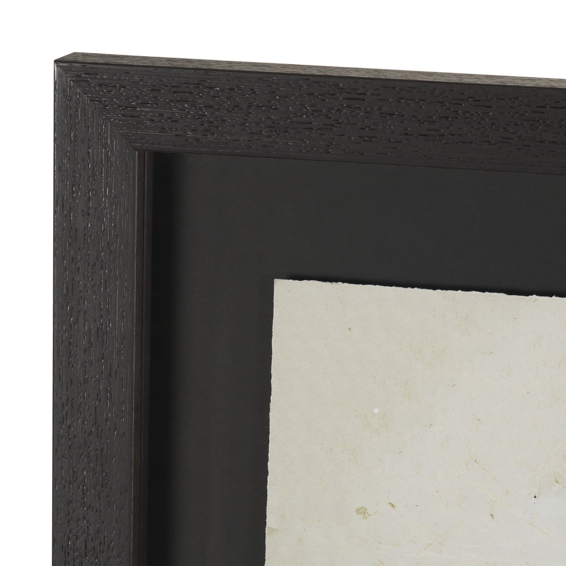 No Parking LG by Mercana Studio Hand Embelished Textured Framed Artwork Matted under Glass — product photograph