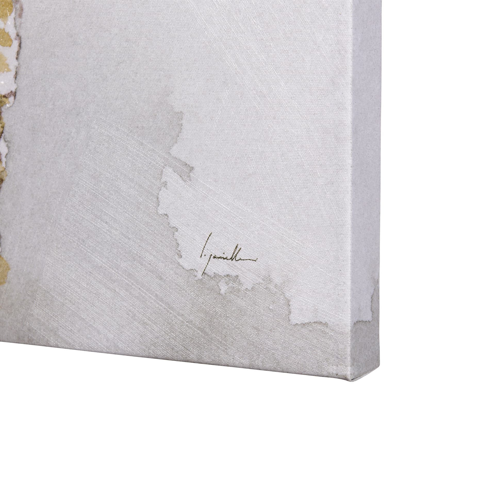cactus II by Mercana Studio a Hand Embellished Textured Canvas — product photograph