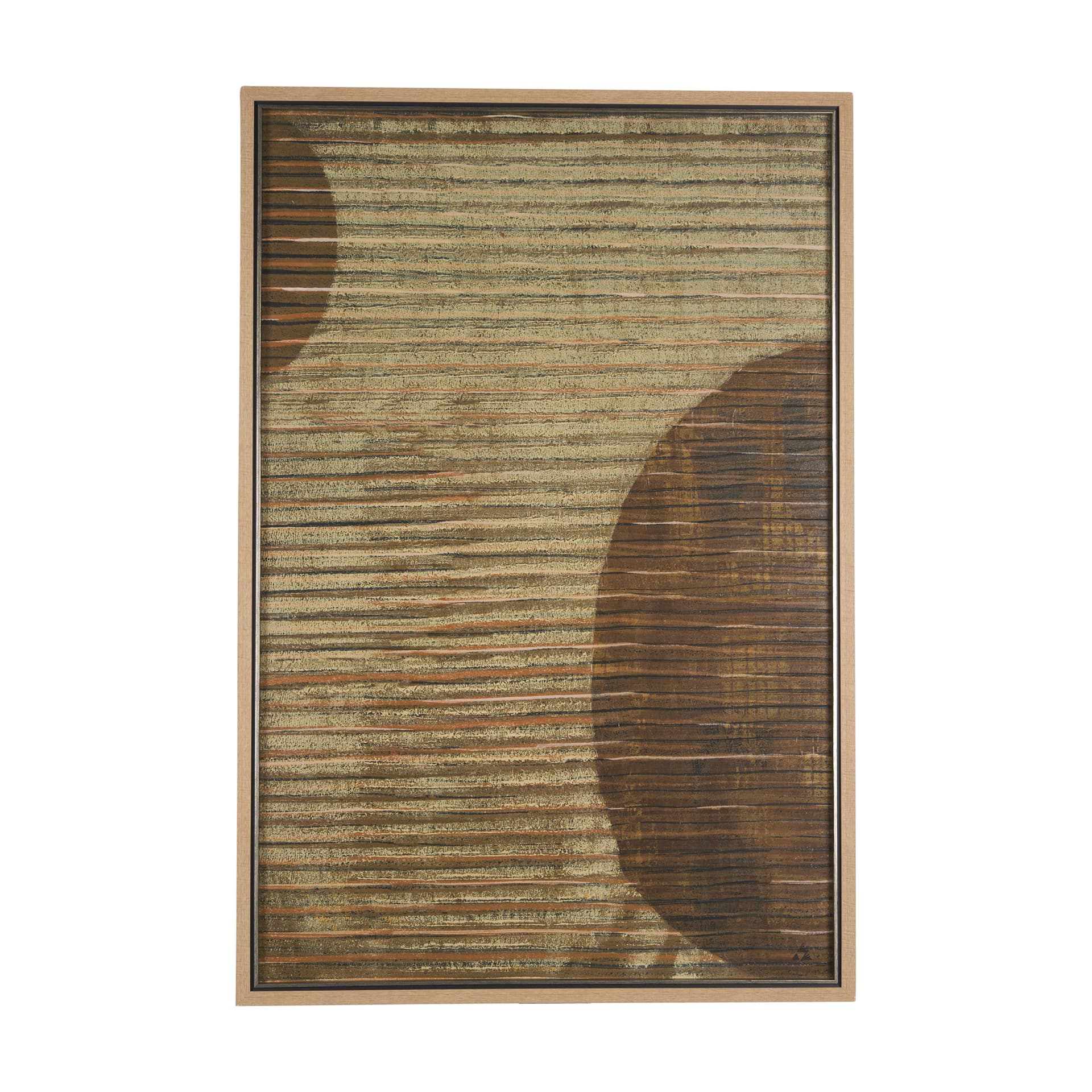 Solar Wind IV by Mercana Studio a Hand Embellished Textured Framed Art Print — product photograph