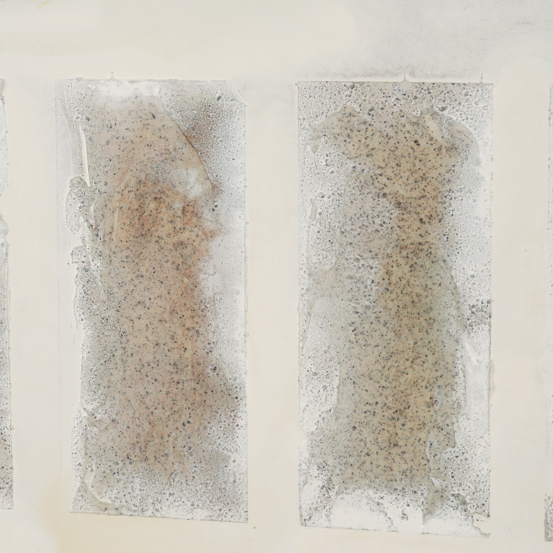 Sand & Structure II by Mercana Studio Handmade Original Framed Artwork Matted under Glass — product photograph