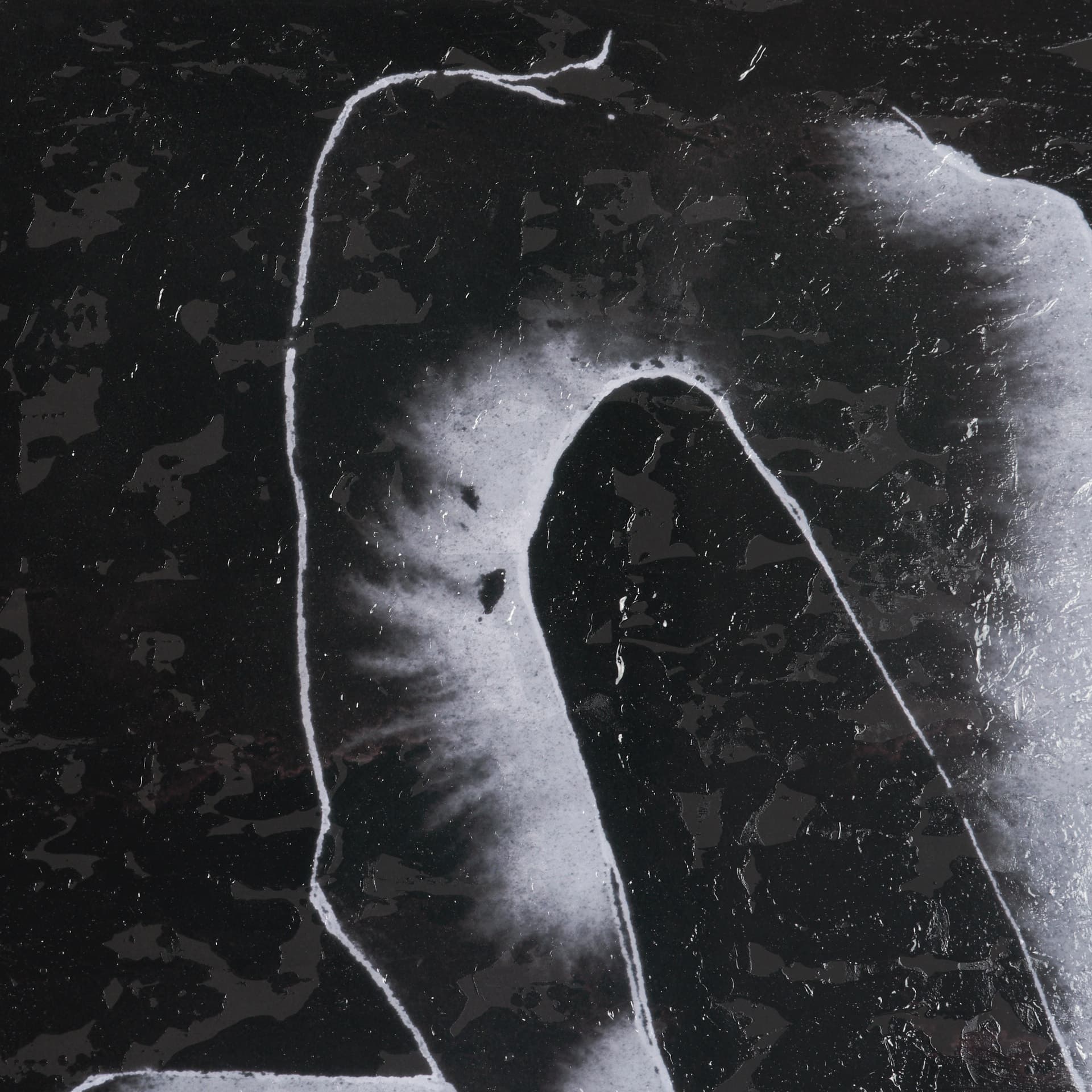 Andromedae VI by Melody D a Hand Embellished Textured Framed Art Print Matted under Glass — product photograph