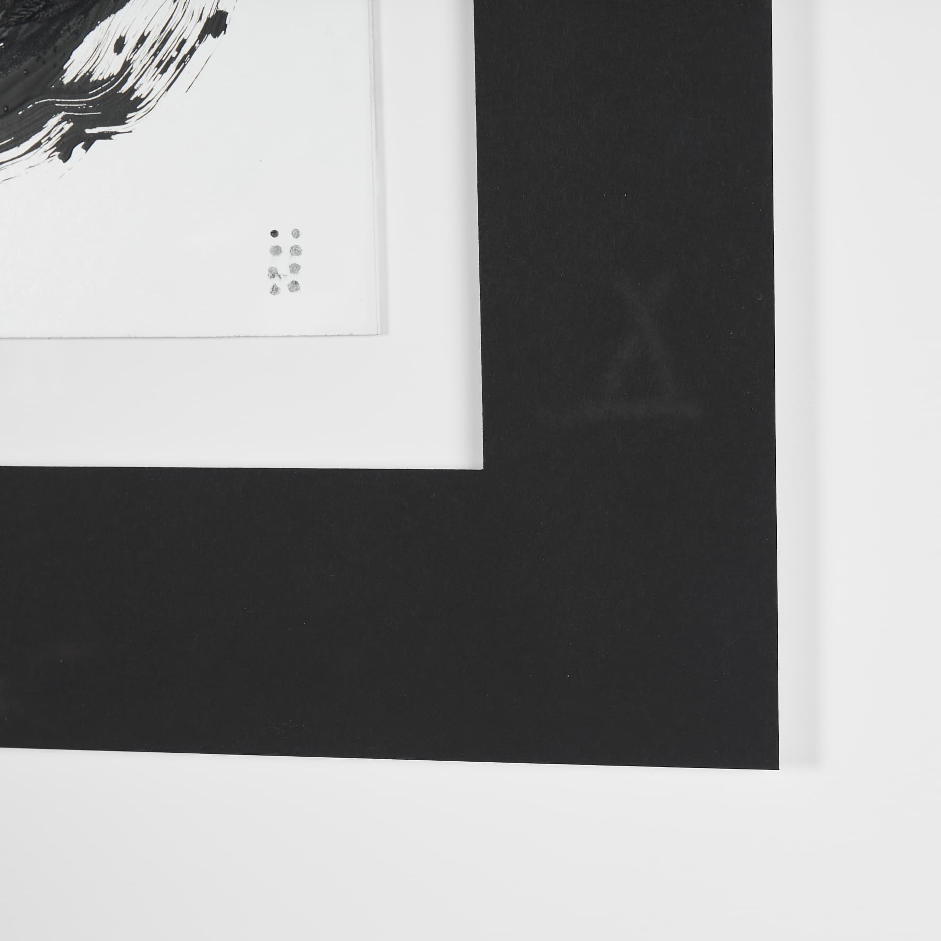 Lava Flow II by Studio M a handmade Original Framed Artwork under Glass — product photograph