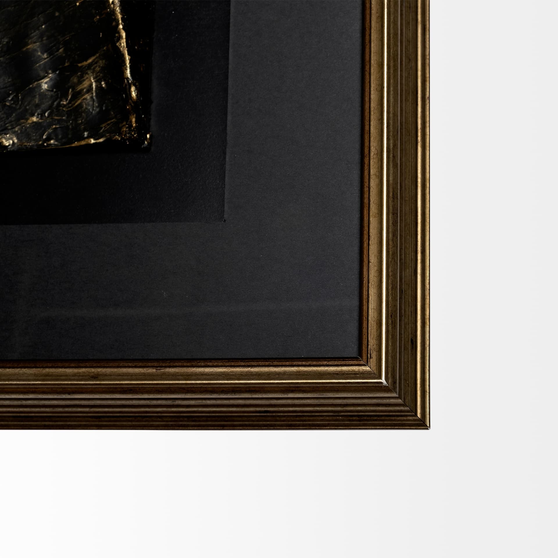 Fossil I by Studio M a handmade Original Framed Artwork under Glass — product photograph