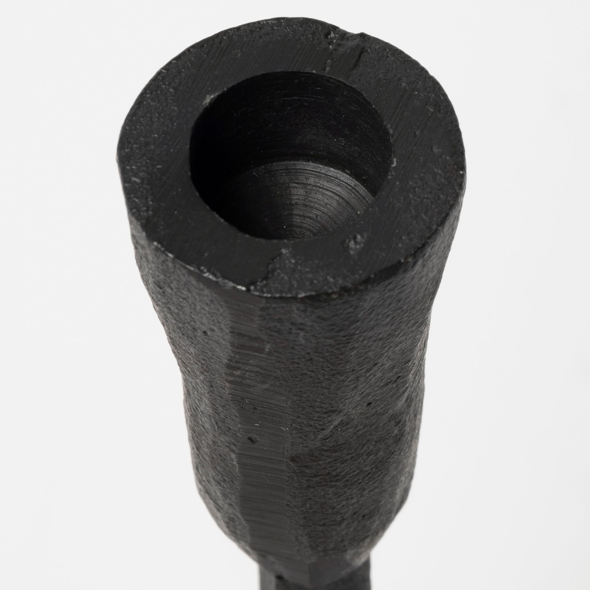 Levit (Small) Black Table Candle Holder — product photograph