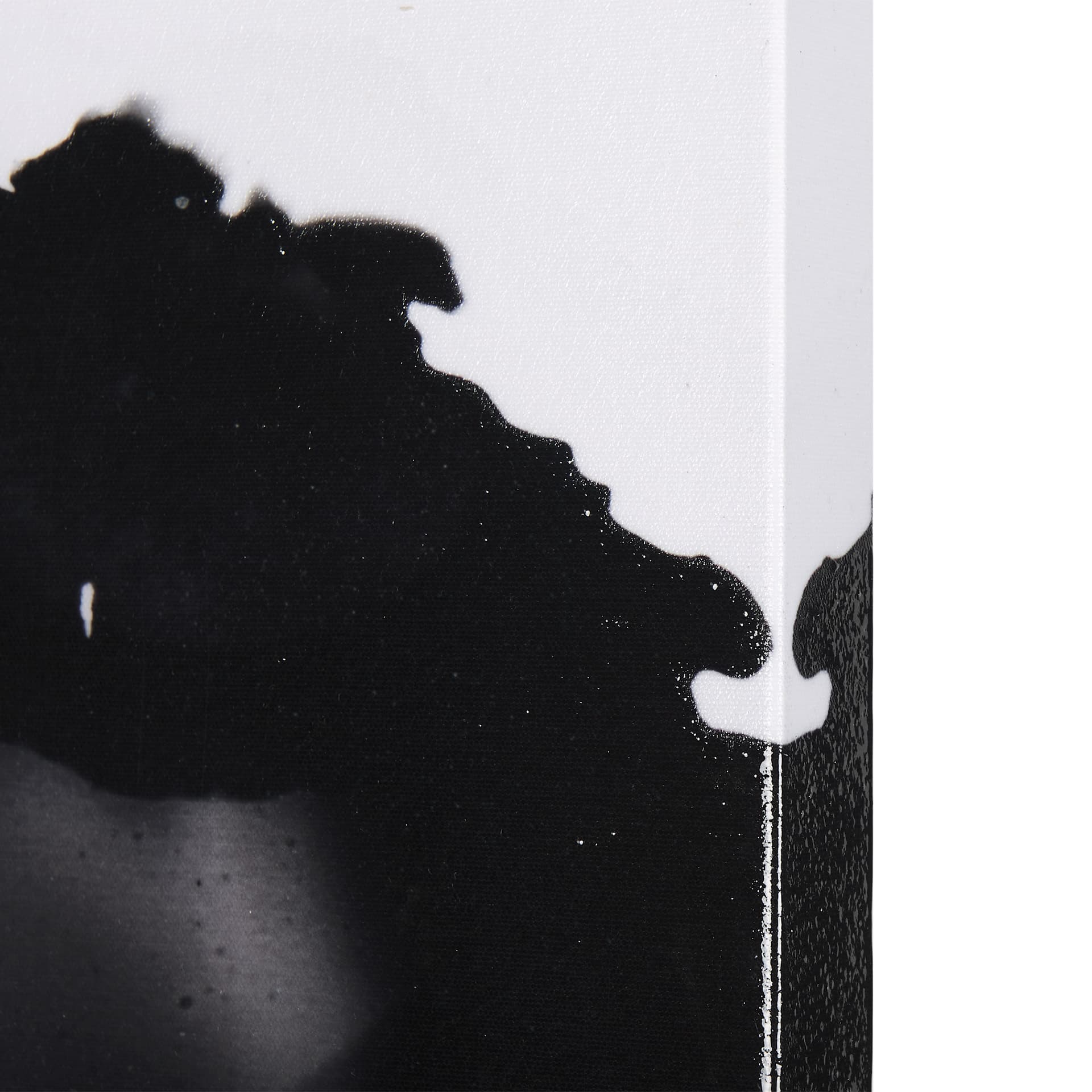 Shimmering Night II by Mercana Studio a Hand Embellished Textured Canvas — product photograph