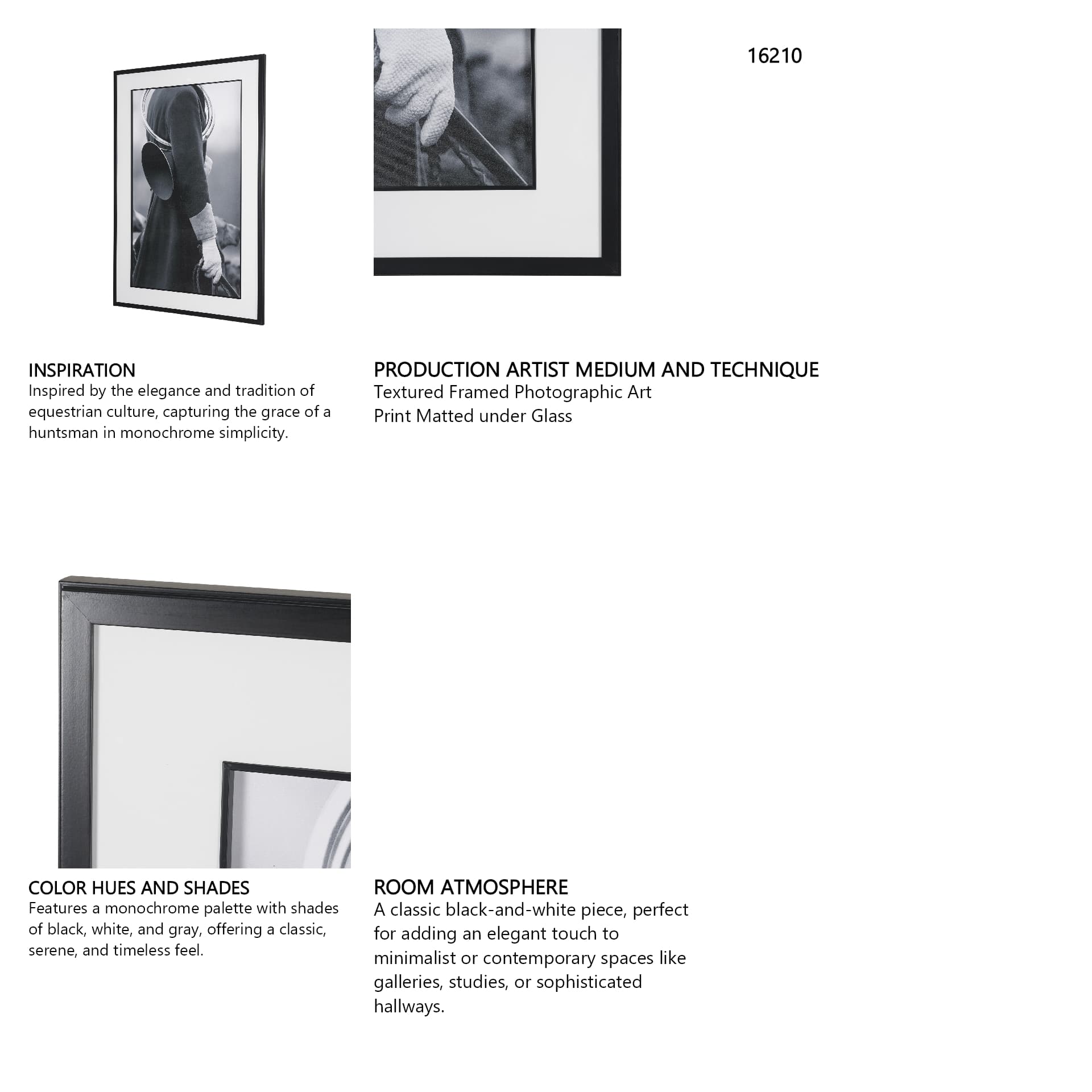 Master of the Hounds by The Chelsea Collection Textured FramedPhoto Print Matted under Glass — in a styled room