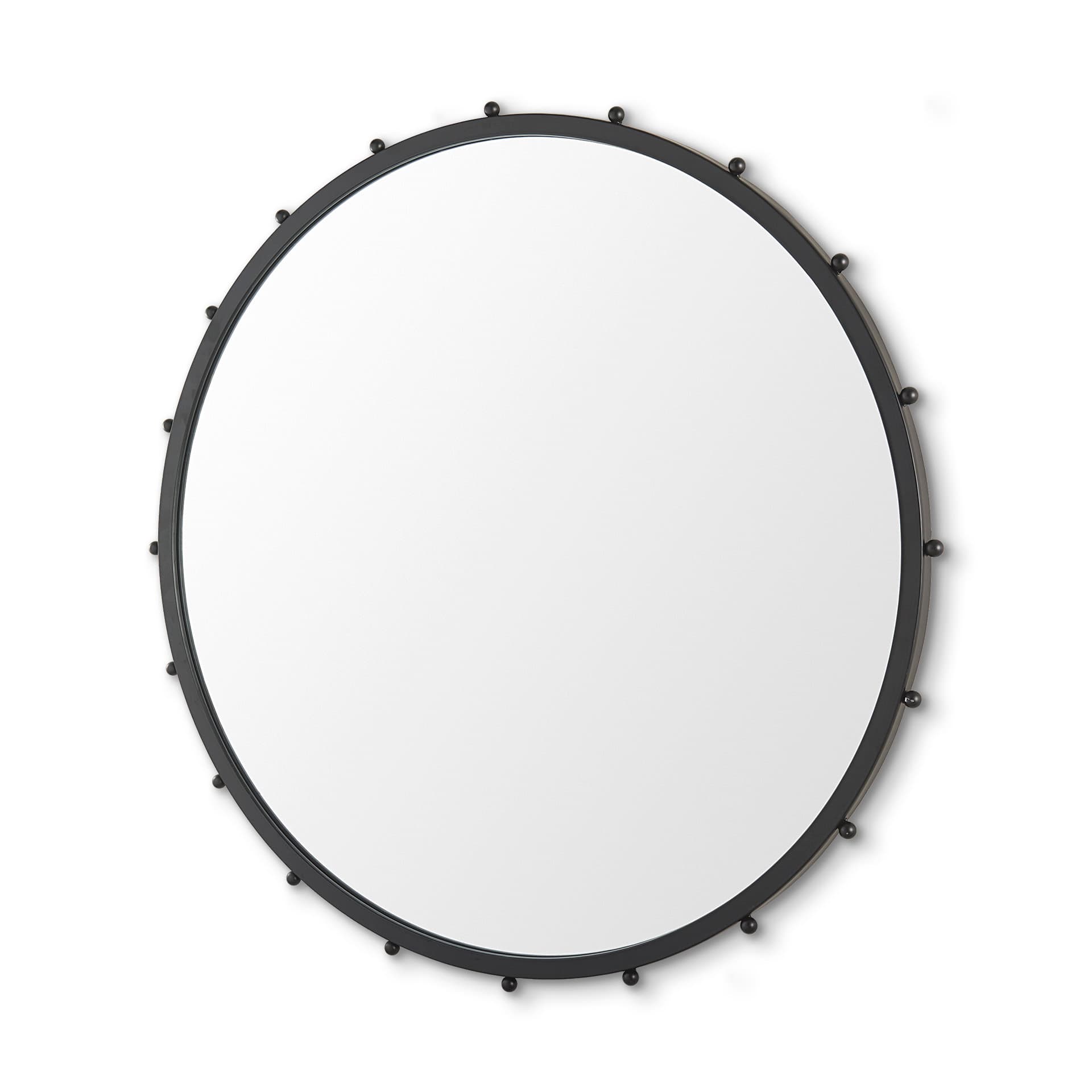 Elena III Large Black Wall Mirror — product photograph