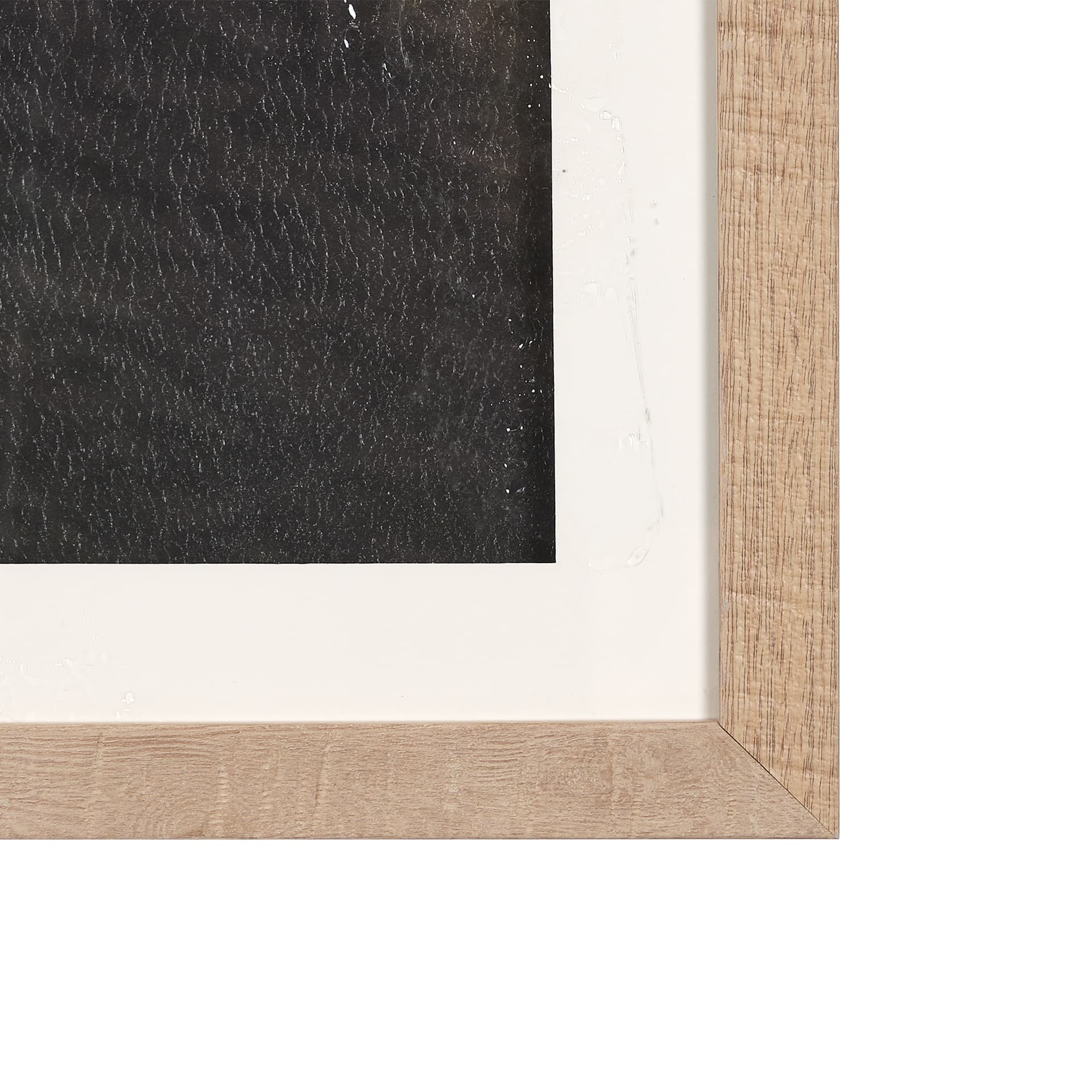 Neatly Moored by Mercana Studio a Hand Embellished Textured Framed Photo Art Print Matted under Glas — product photograph