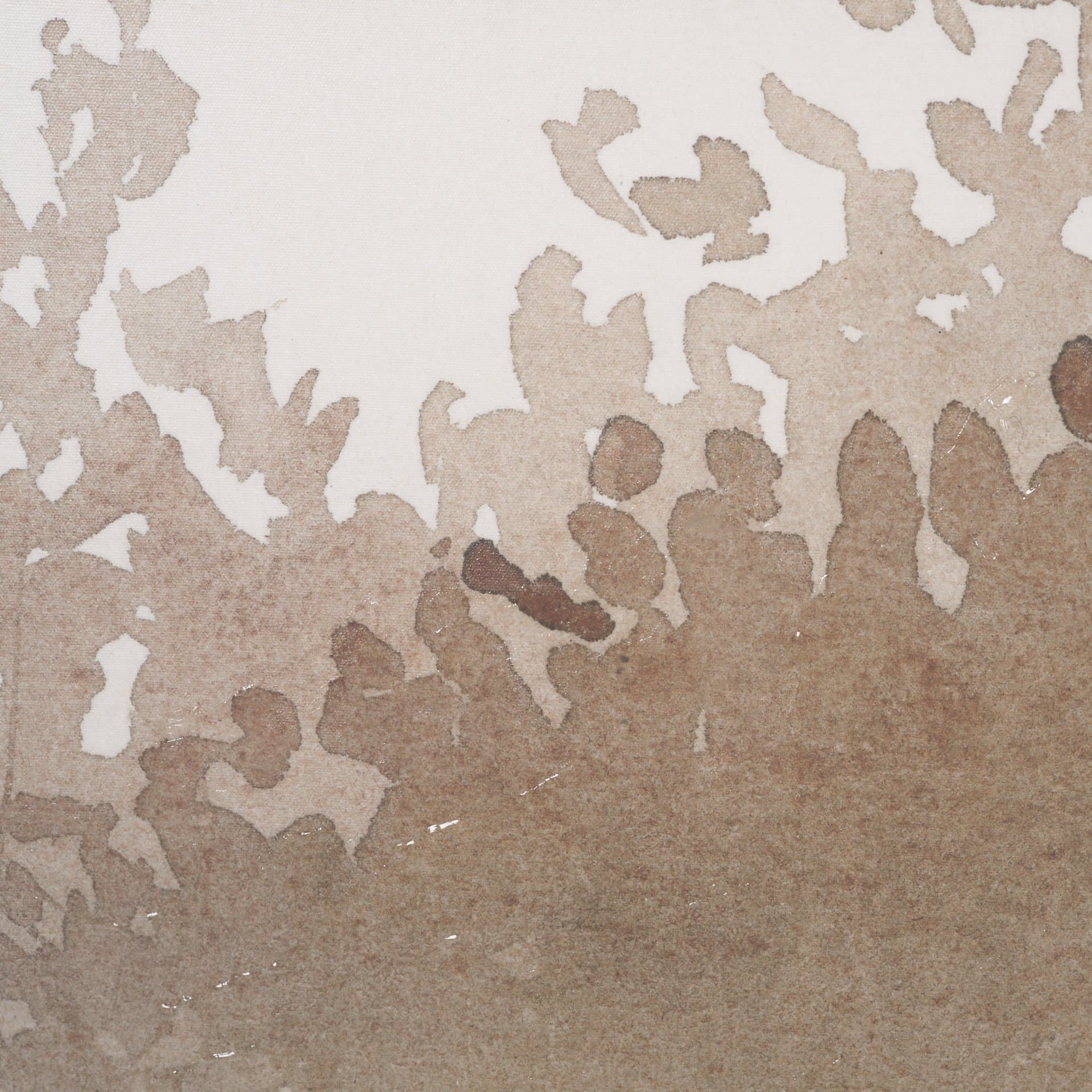 Lowland Fog A by Mercana Studio Hand-Embellished Textured Framed Canvas Artwork — product photograph
