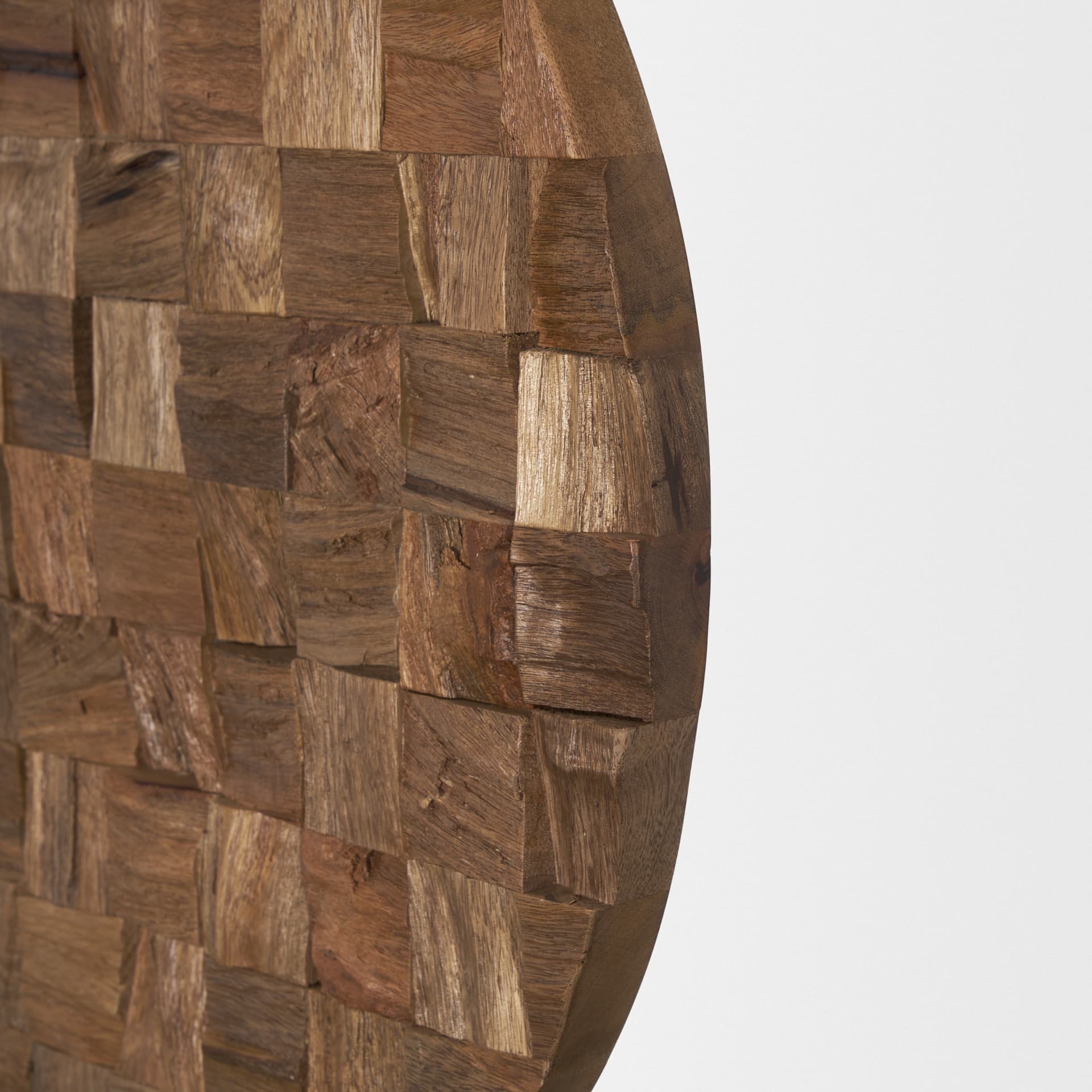 Into the Abyss II Light Brown Wood 24" Wall Decor — product photograph