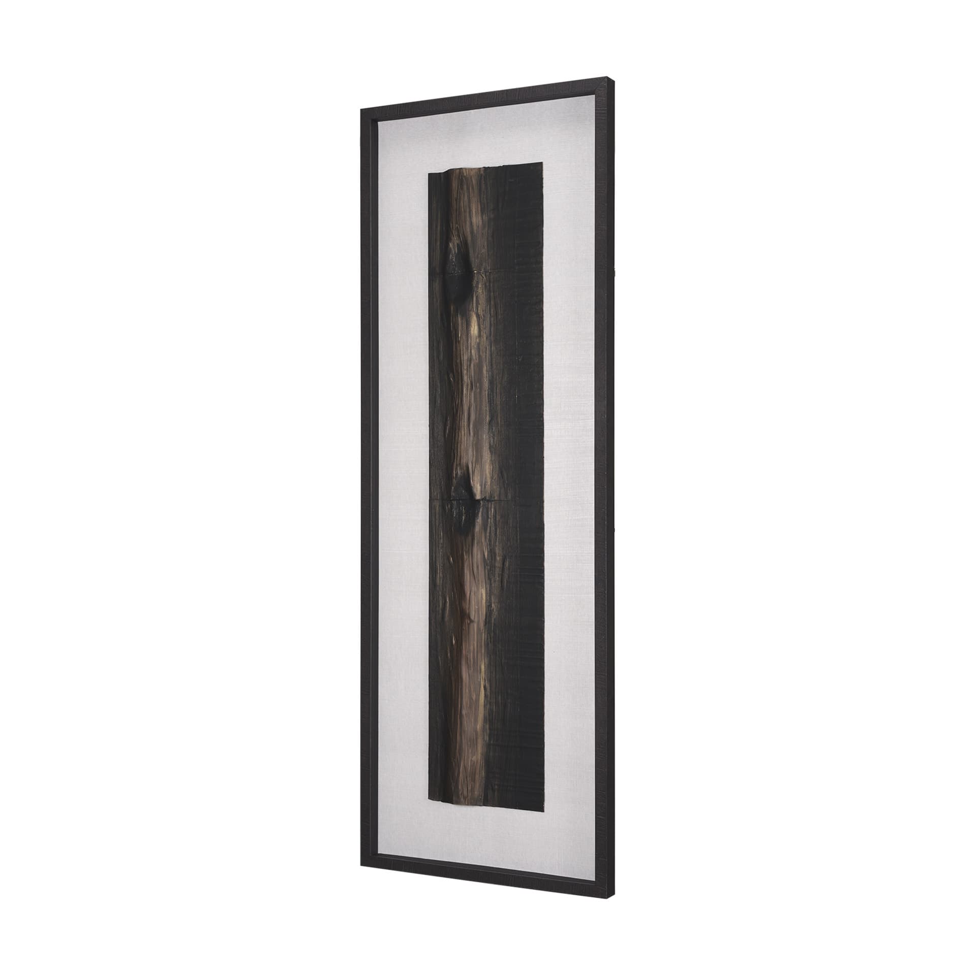 Bamboo Relief I by Studio M a handmade Original Framed Artwork under Glass — product photograph